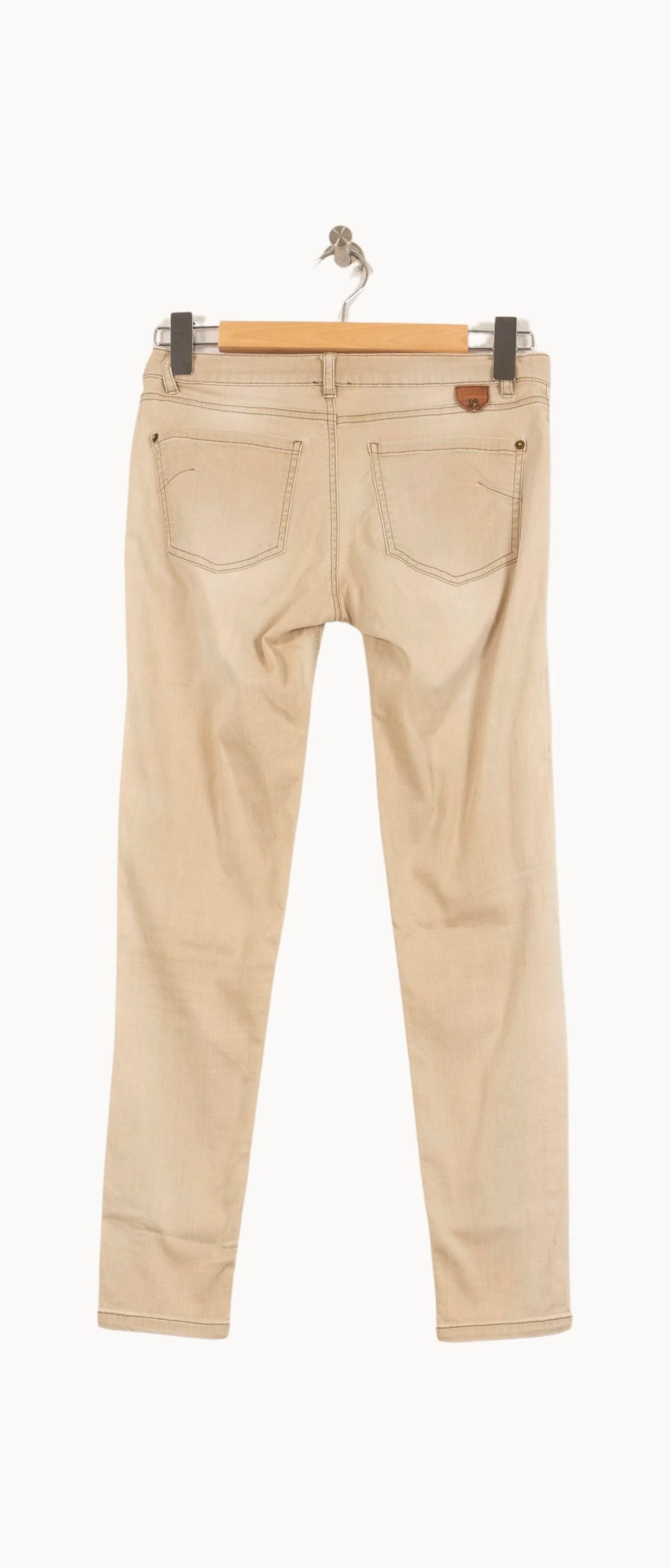 Jean Beige - Taille M/38 - Image 4