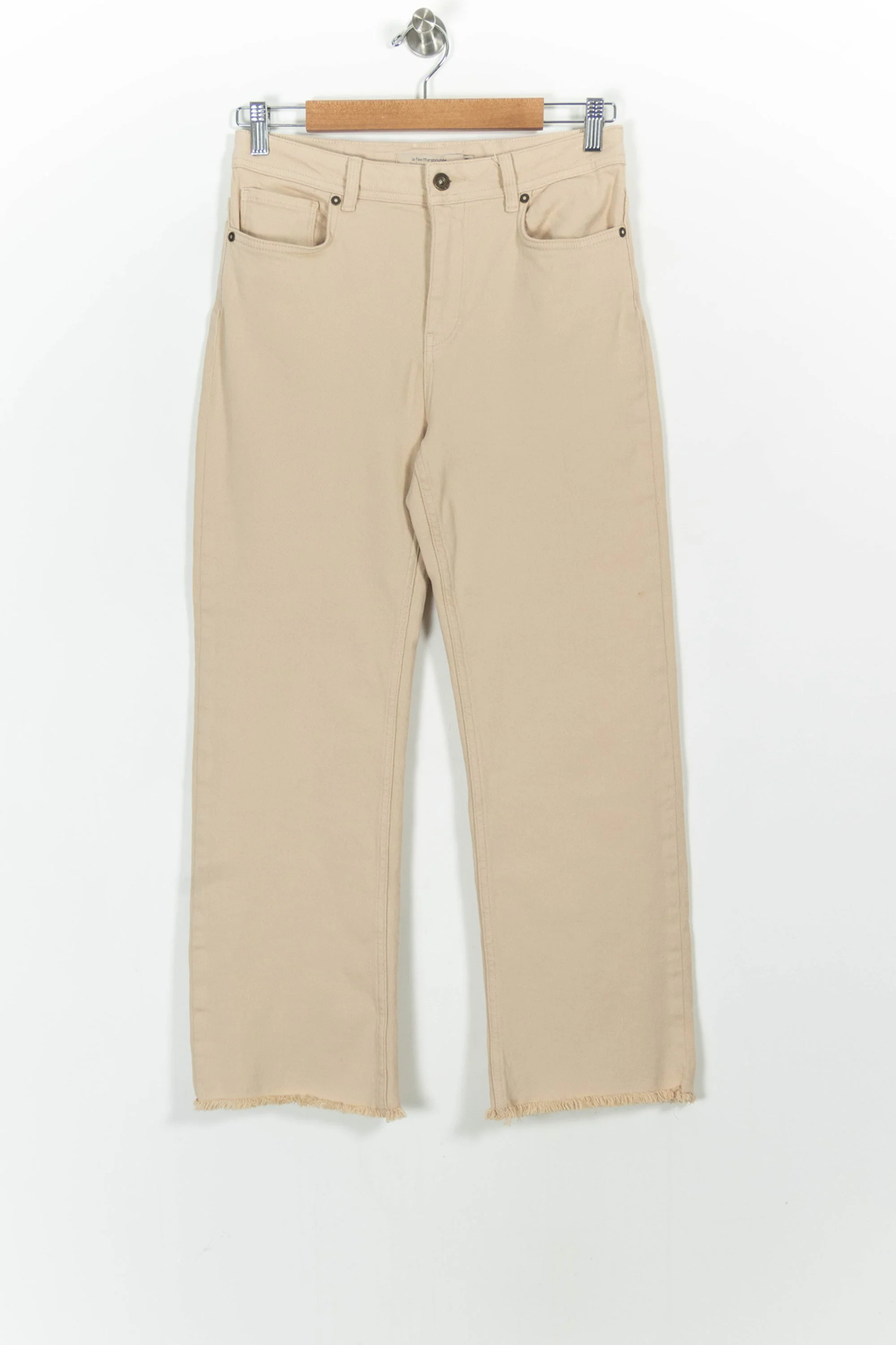 Jean Beige - Taille M/38 - Image 2