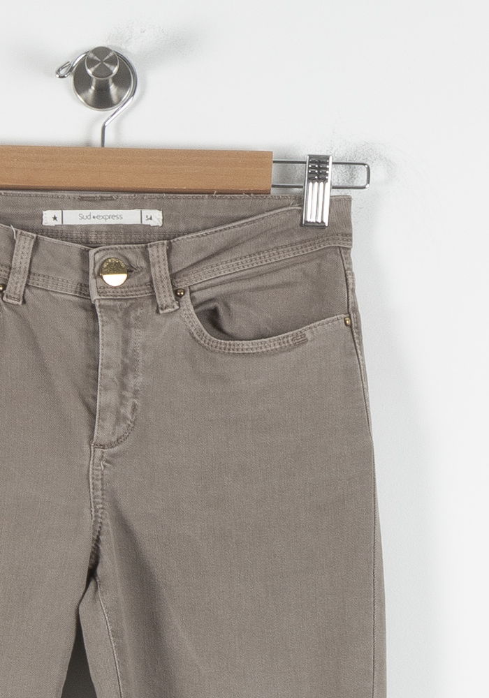 Jean Beige - Taille XS/34 - Image 3