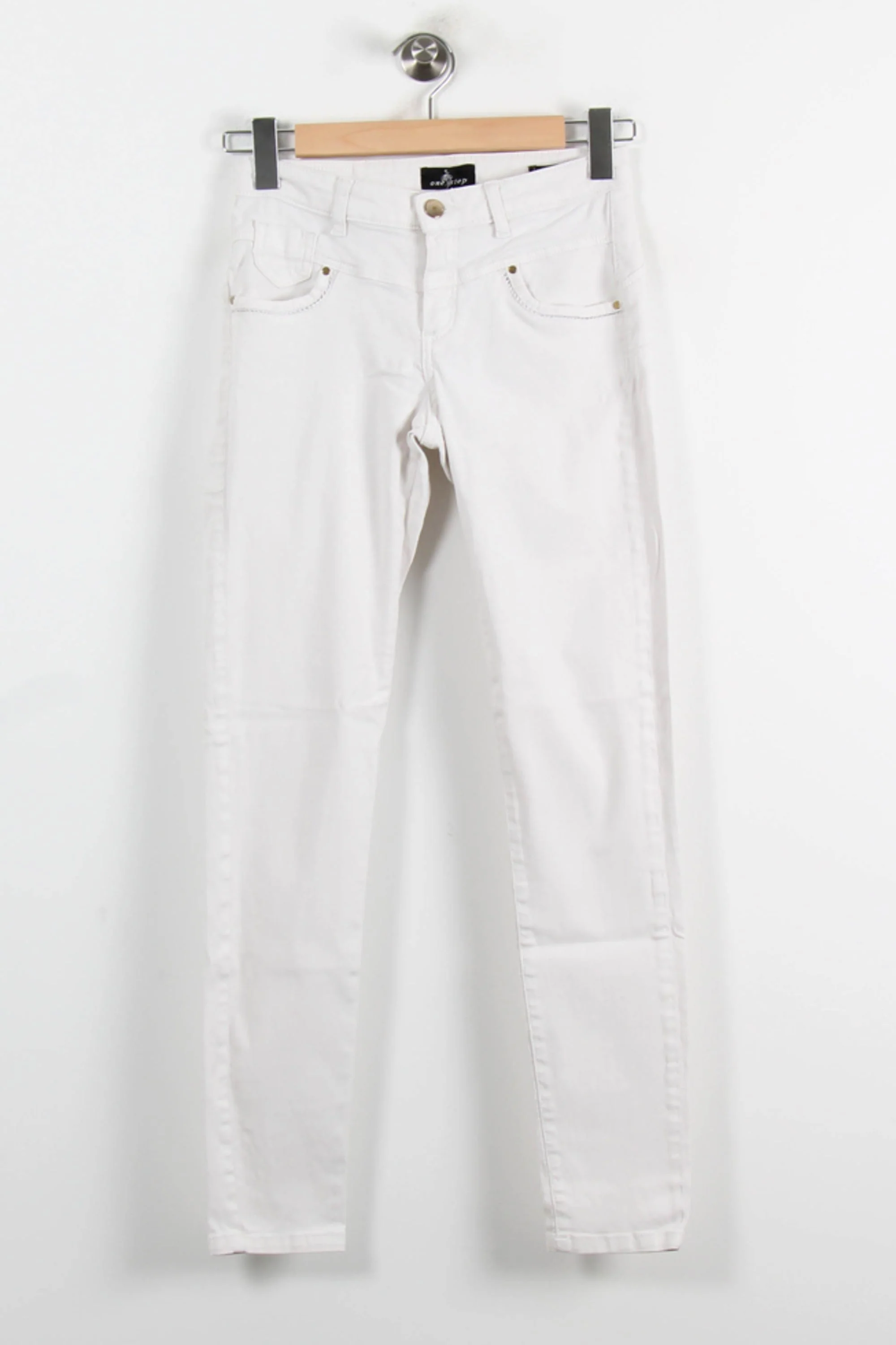 Jean Blanc - Taille S/36 - Image 2