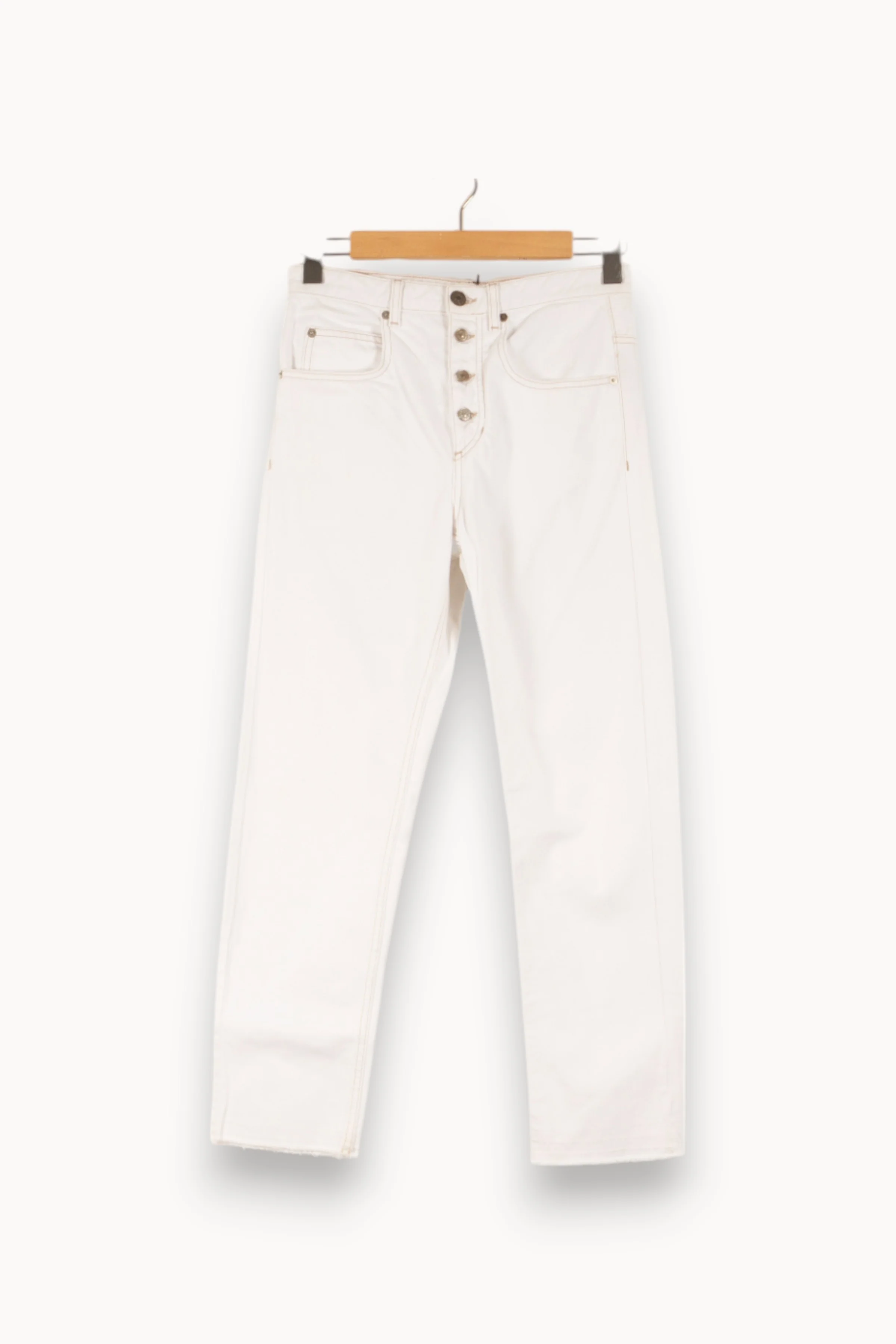 Jean Blanc - Taille XS/34 - Image 2