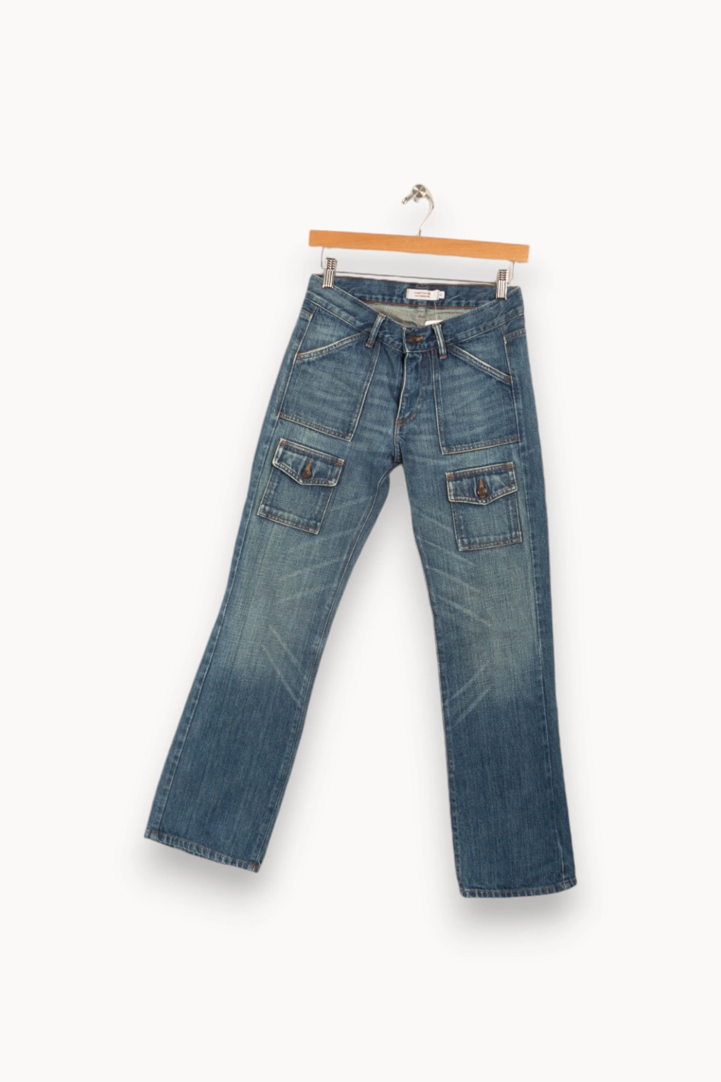 Jean bleu à poches - Taille S/36 - Image 2