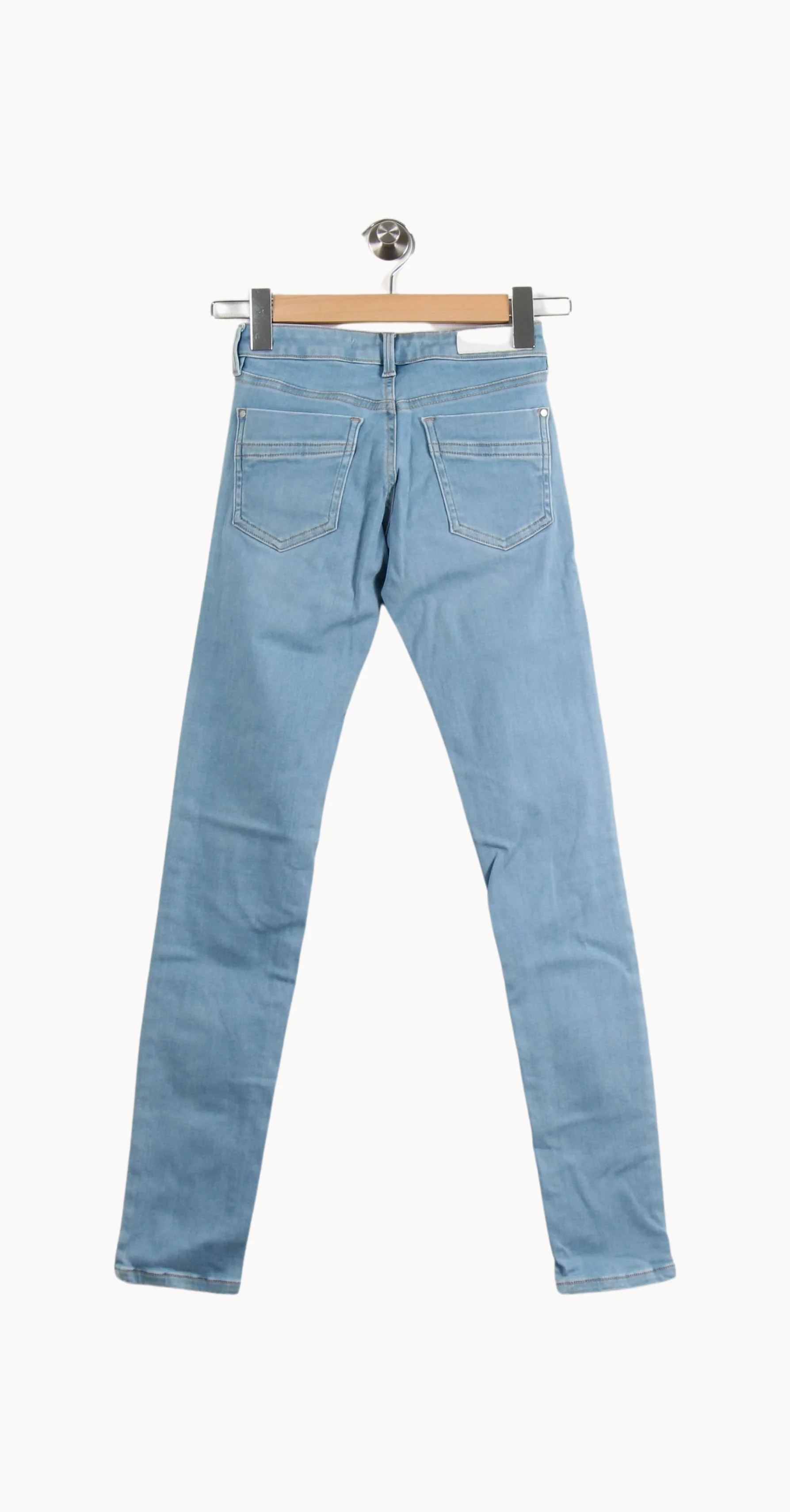 Jean Bleu Clair - Taille XS/34 - Image 4