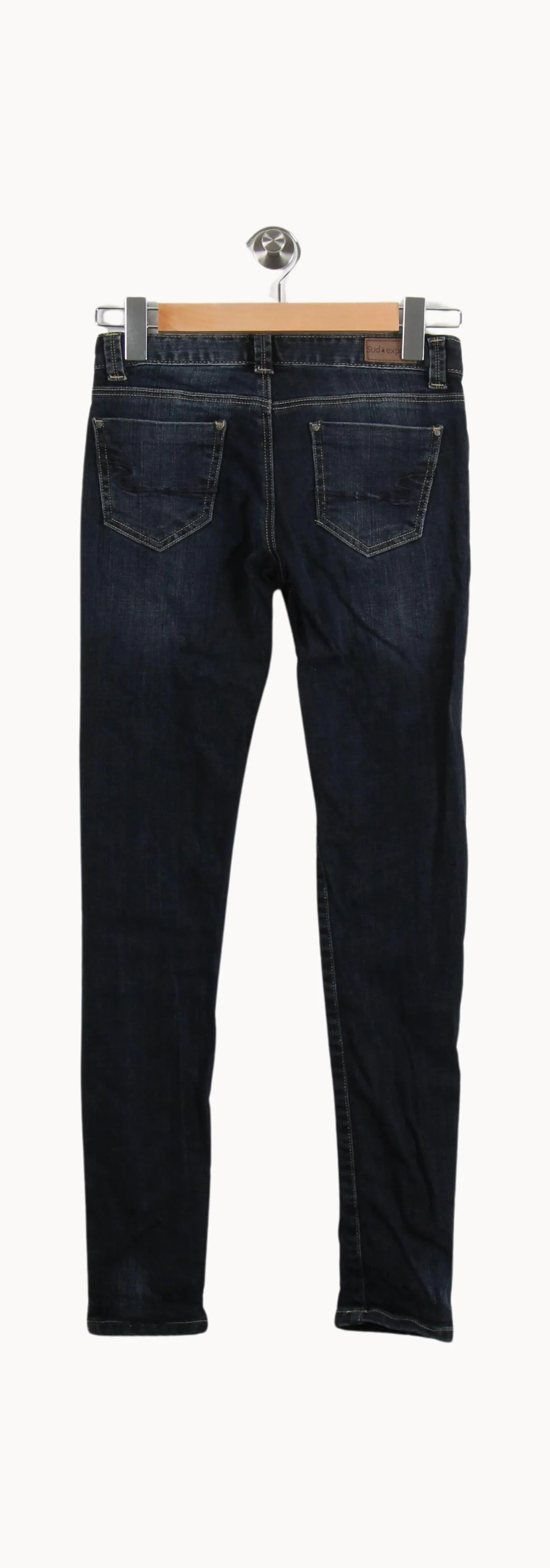 Jean Bleu Foncé - Taille XS/34 - Image 4
