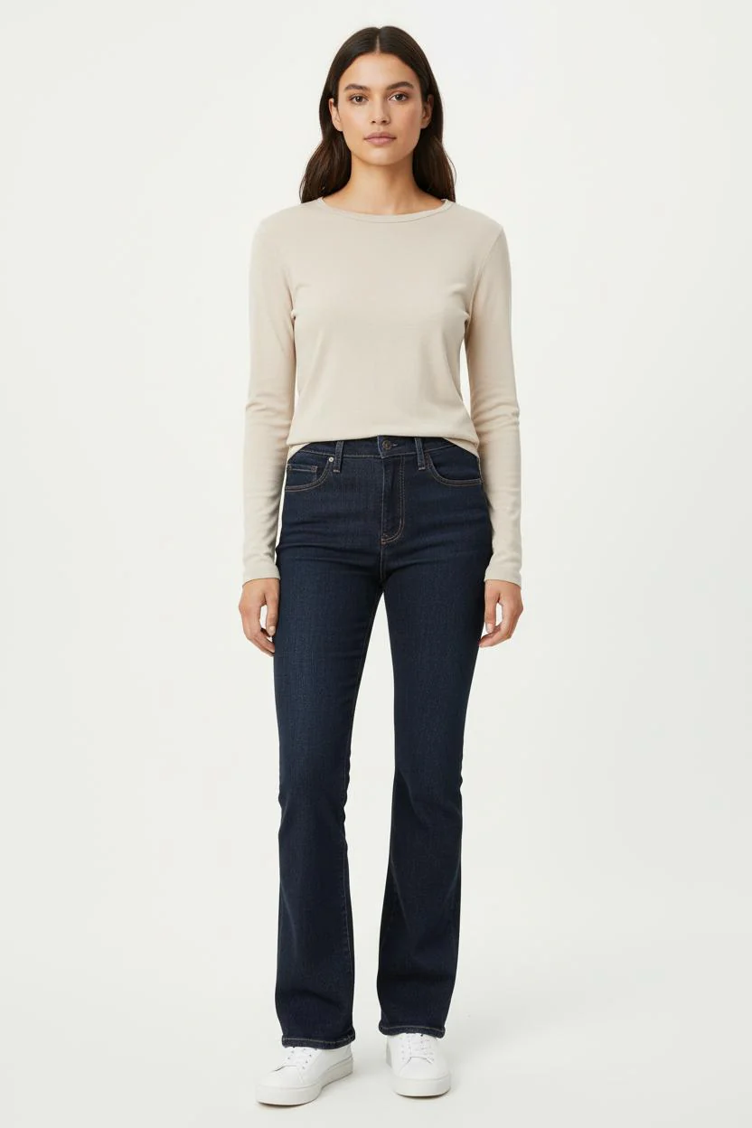 Jean Bootcut Bleu - Taille L/40