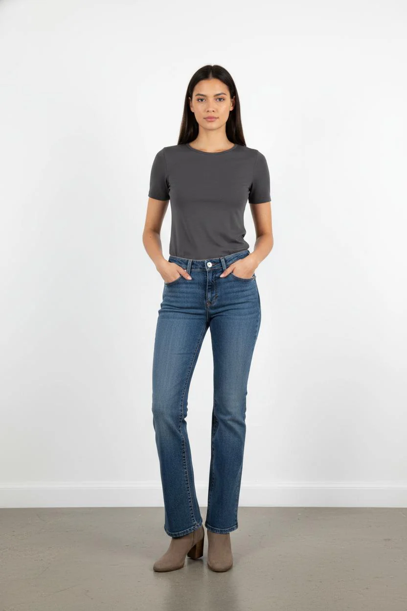 Jean Bootcut Bleu - Taille XXS/32
