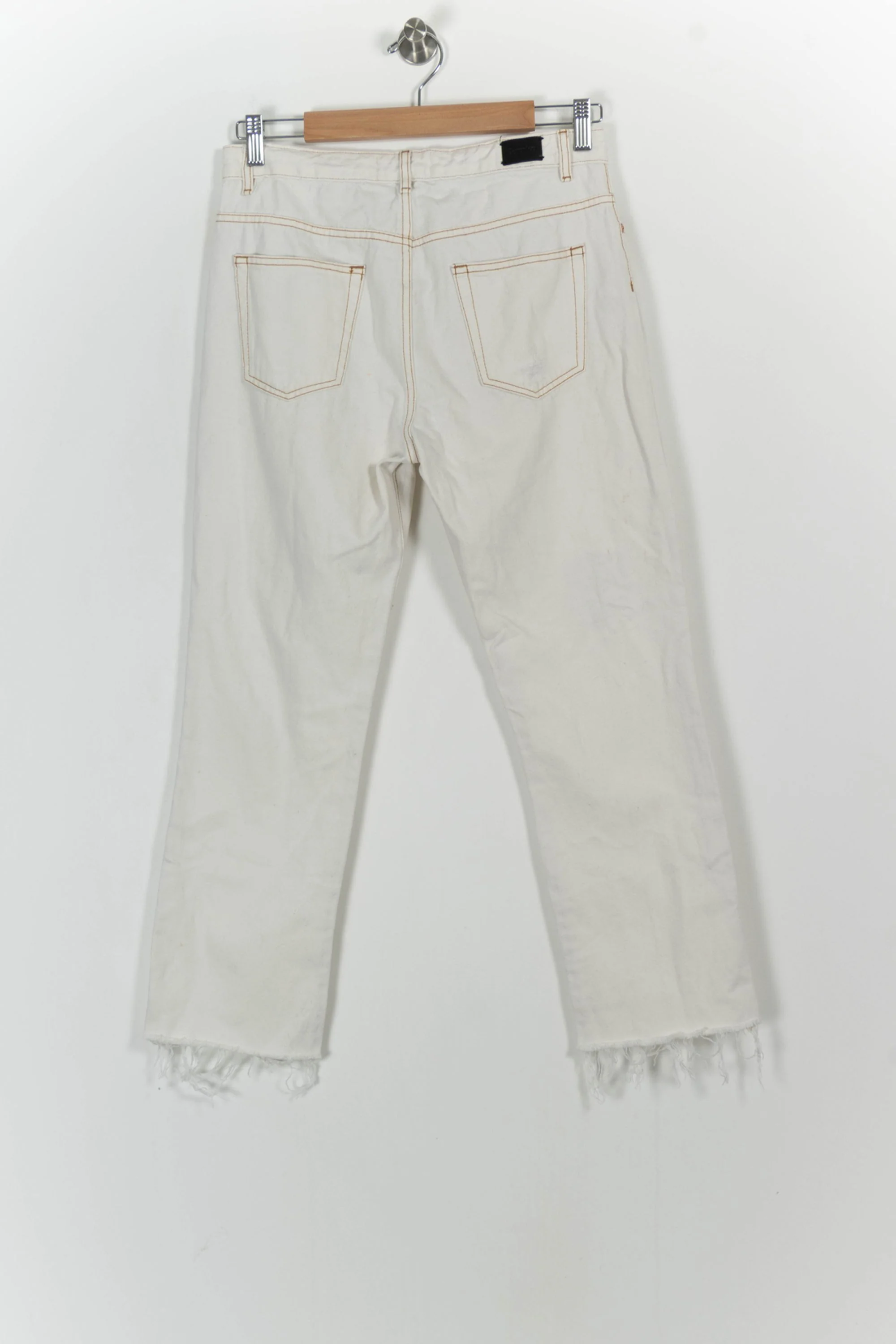 Jean Déchiré Beige - Taille M/38 - Image 4