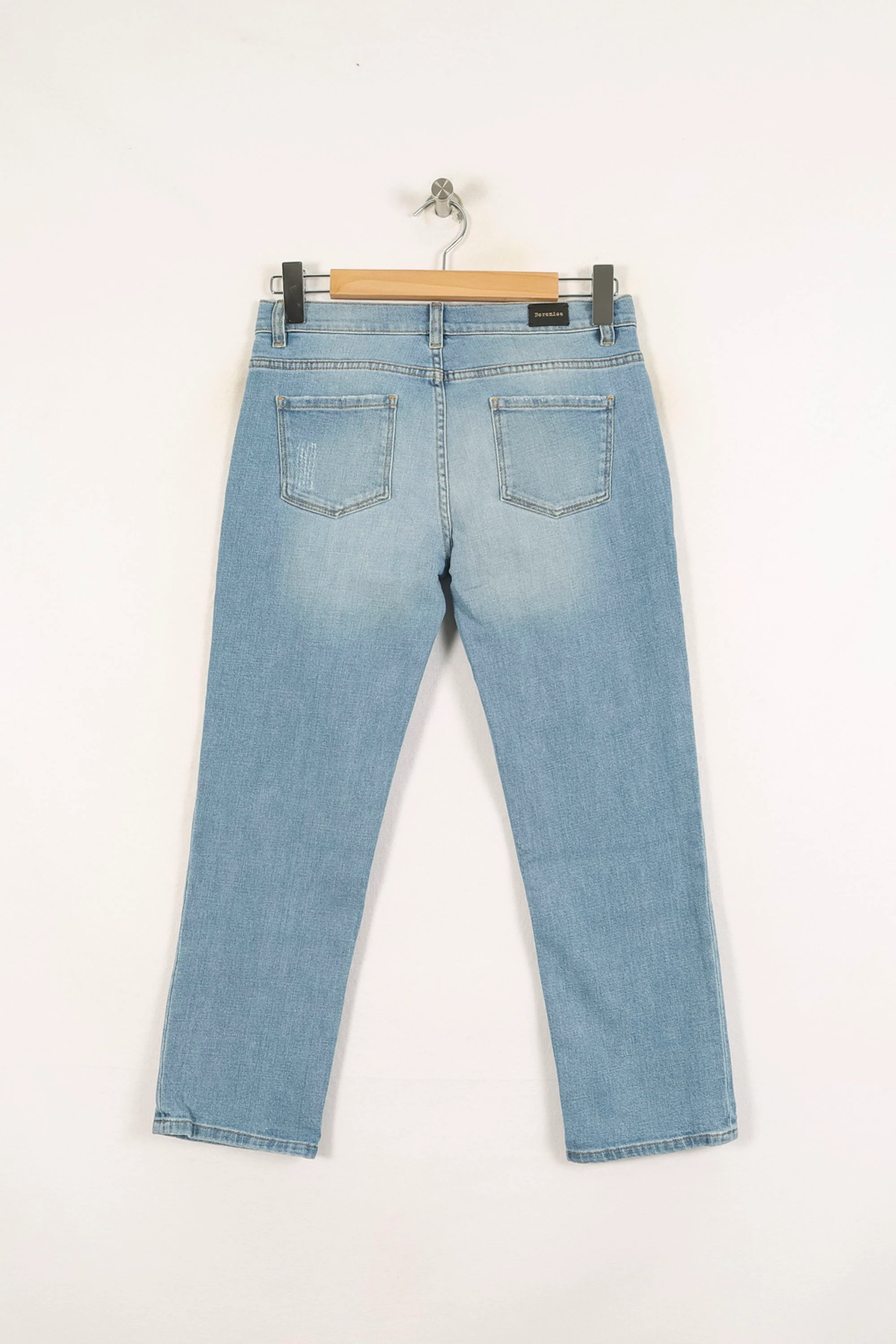 Jean Délavé Bleu - Taille S/36 - Image 4