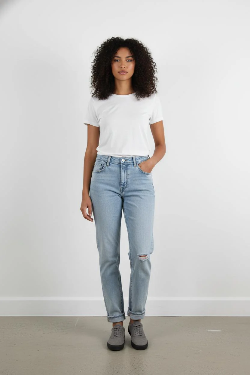 Jean Droit Bleu Clair - Taille XL/42