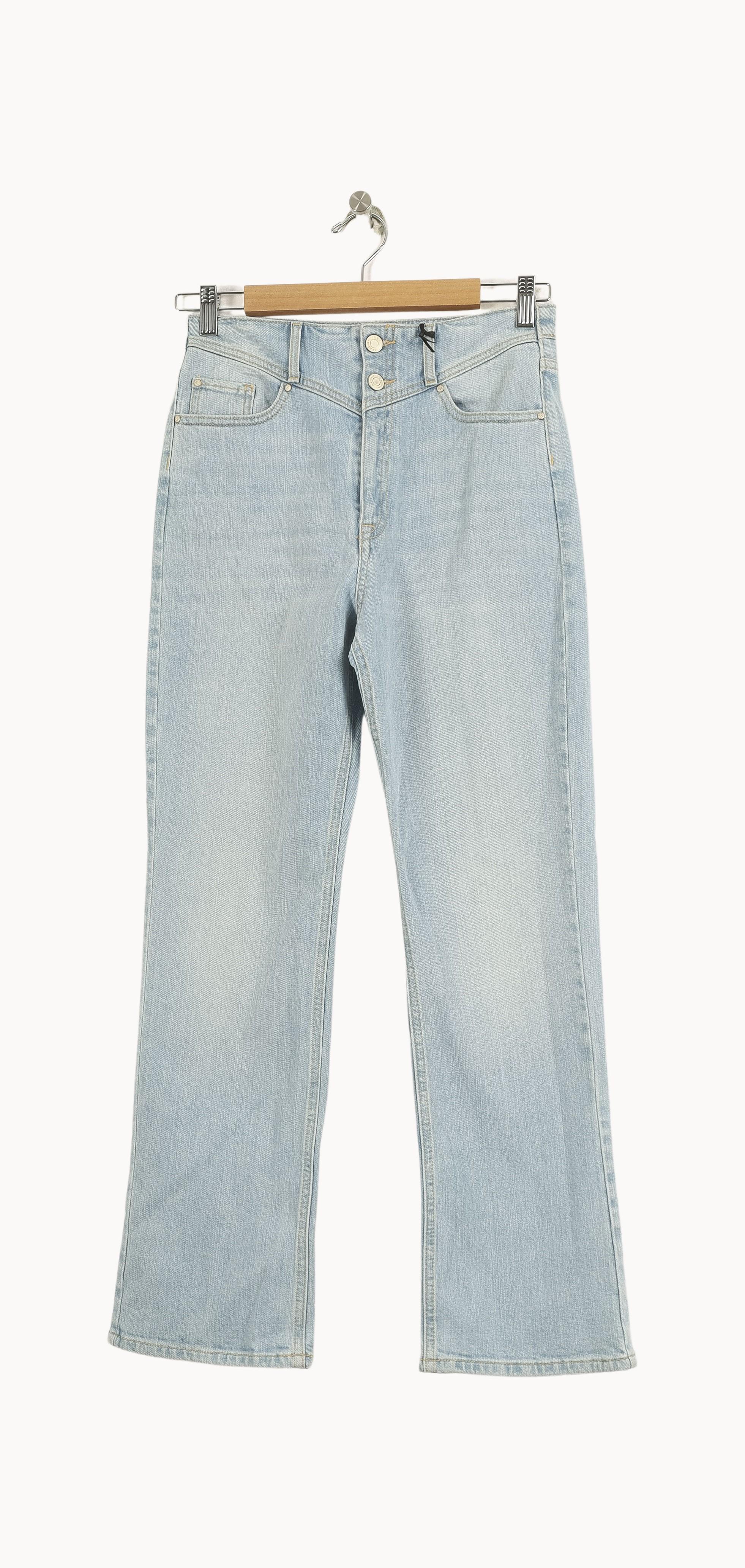 Jean Droit Bleu Clair - Taille XS/34 - Image 2