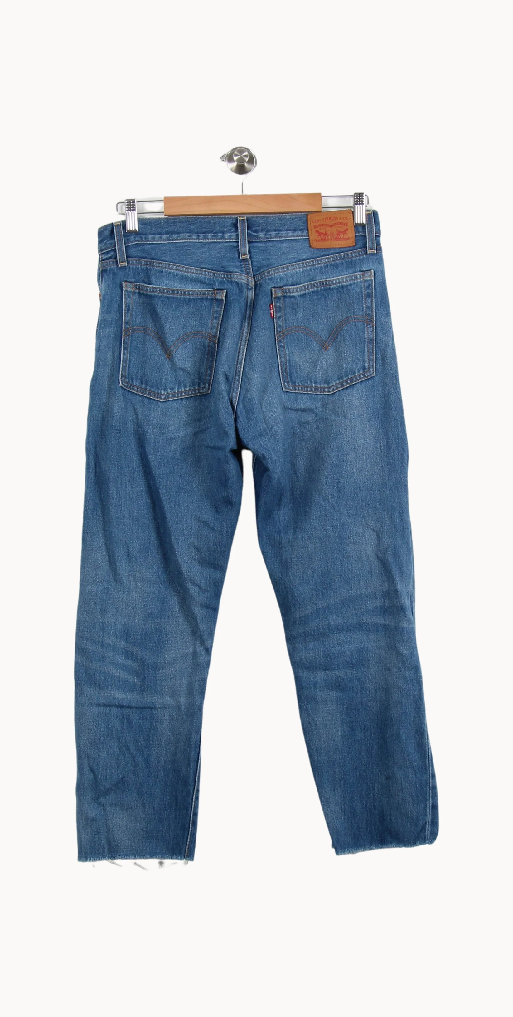 Jean Droit Bleu - Taille M/38 - Image 4