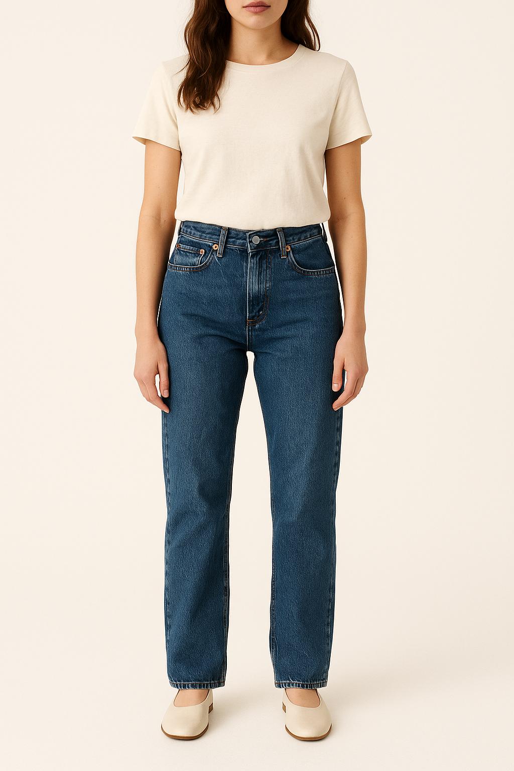 Jean Droit Bleu - Taille M/38