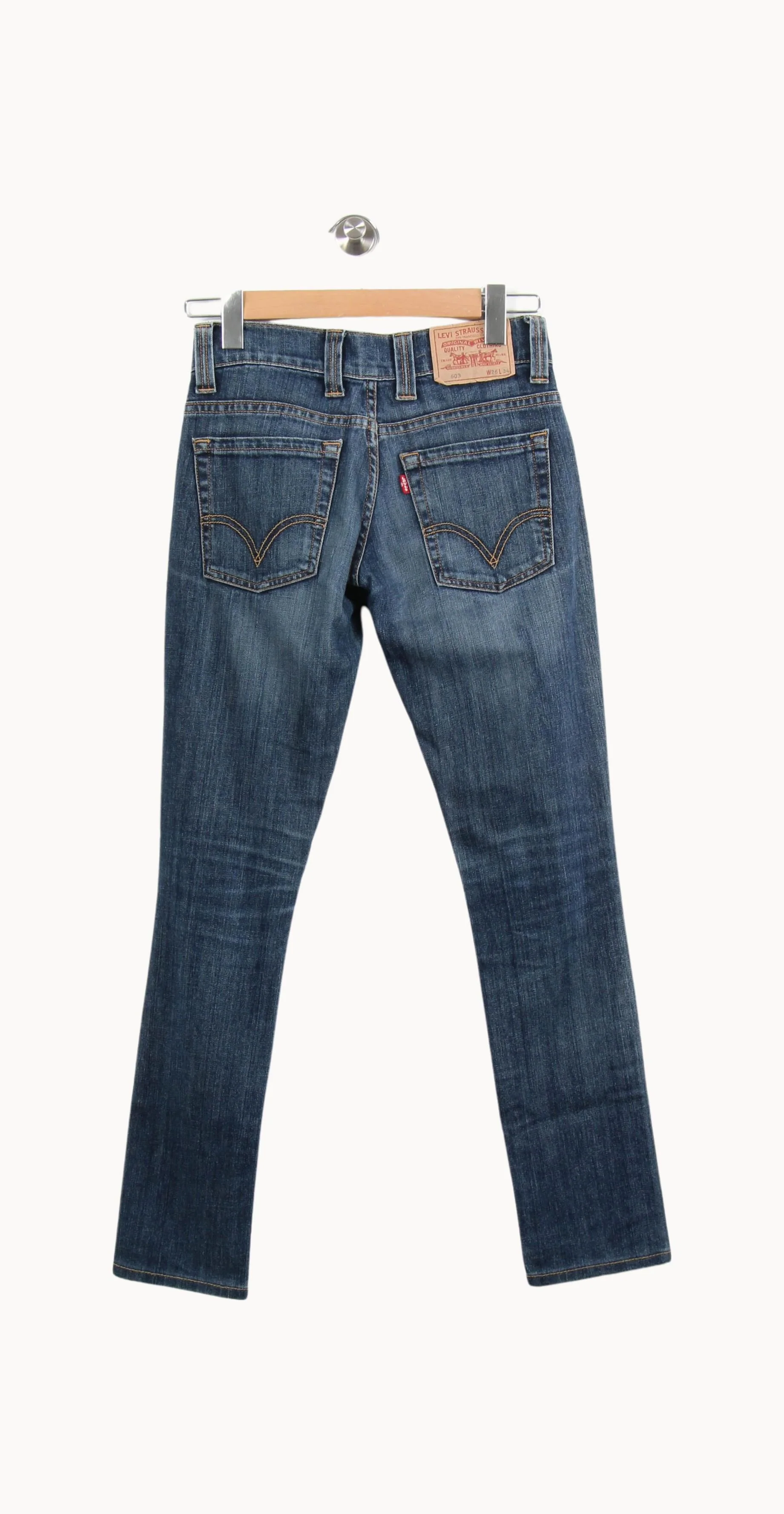 Jean Droit Bleu - Taille S/36 - Image 4