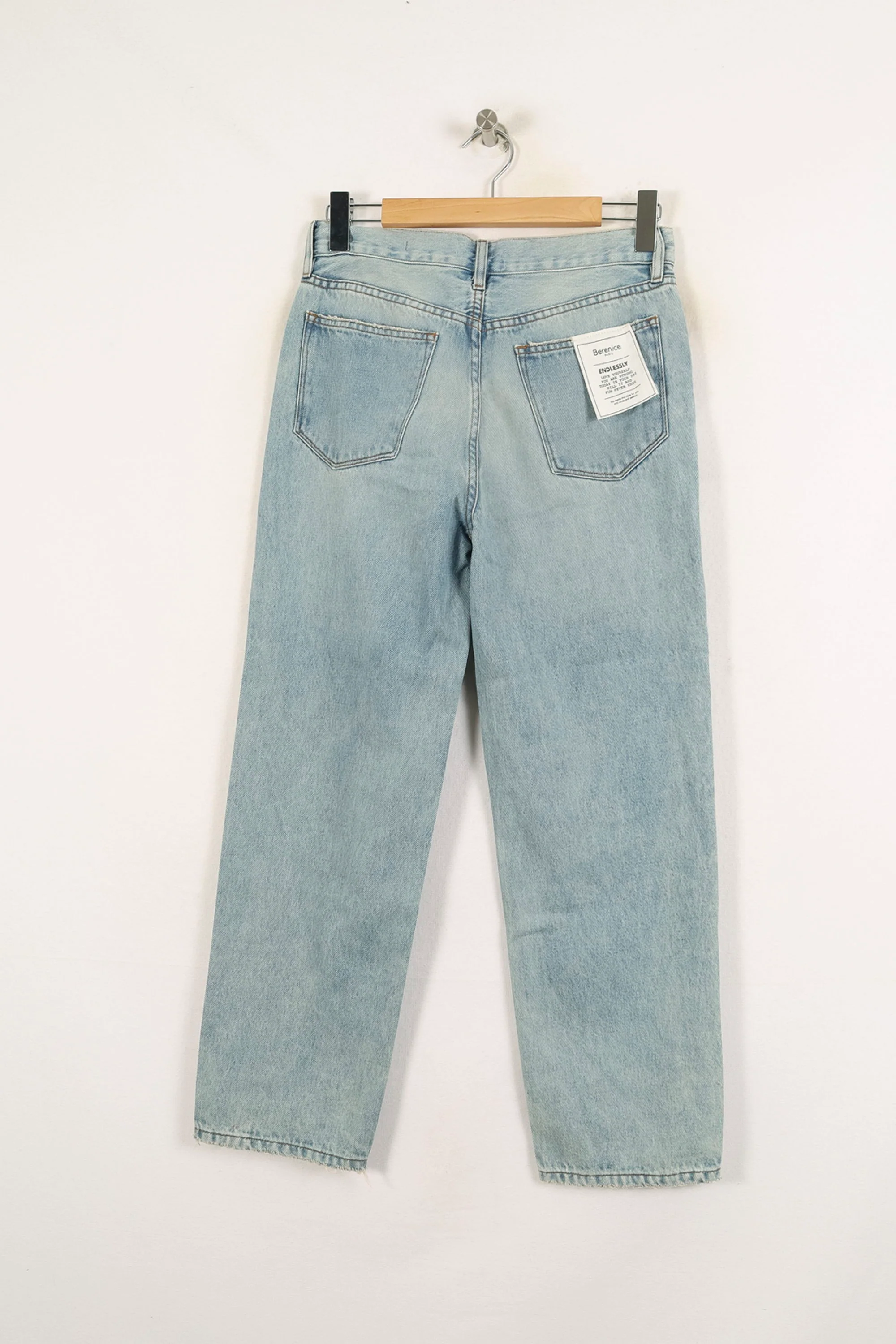 Jean Droit Bleu - Taille S/36 - Image 4