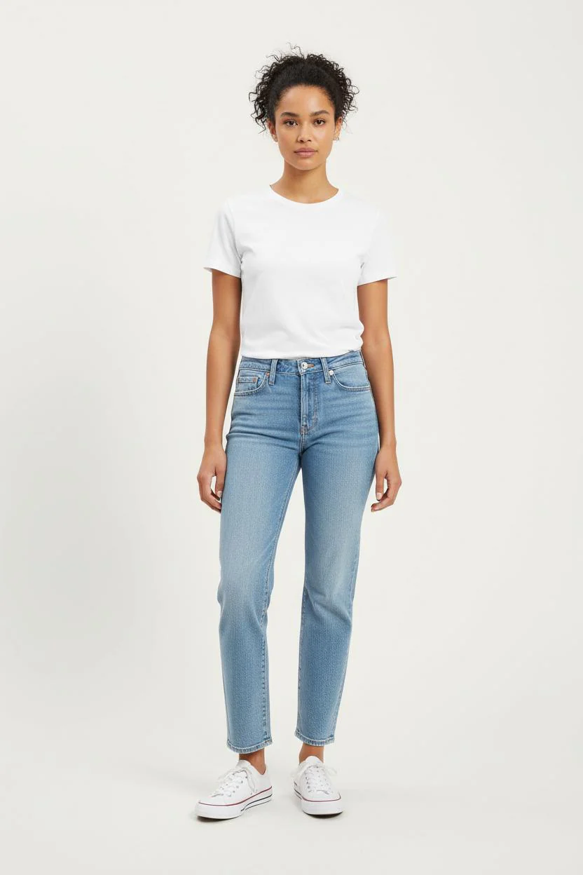 Jean Droit Bleu - Taille S/36