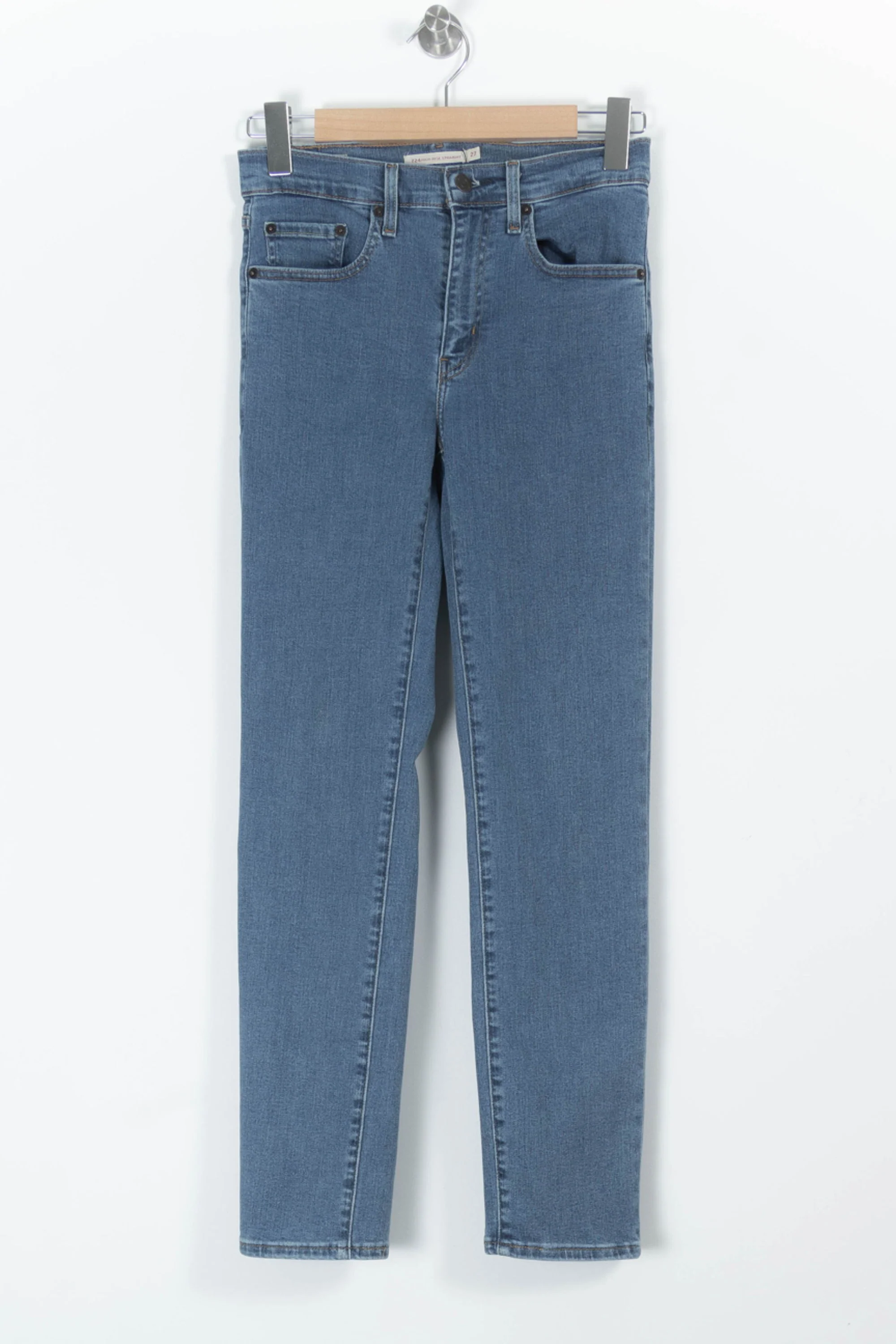 Jean Droit Bleu - Taille S/36 - Image 2