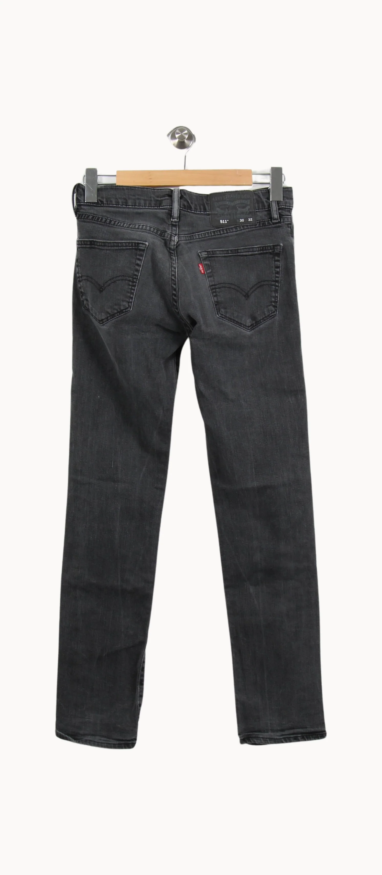 Jean Droit Gris - Taille S/36 - Image 4