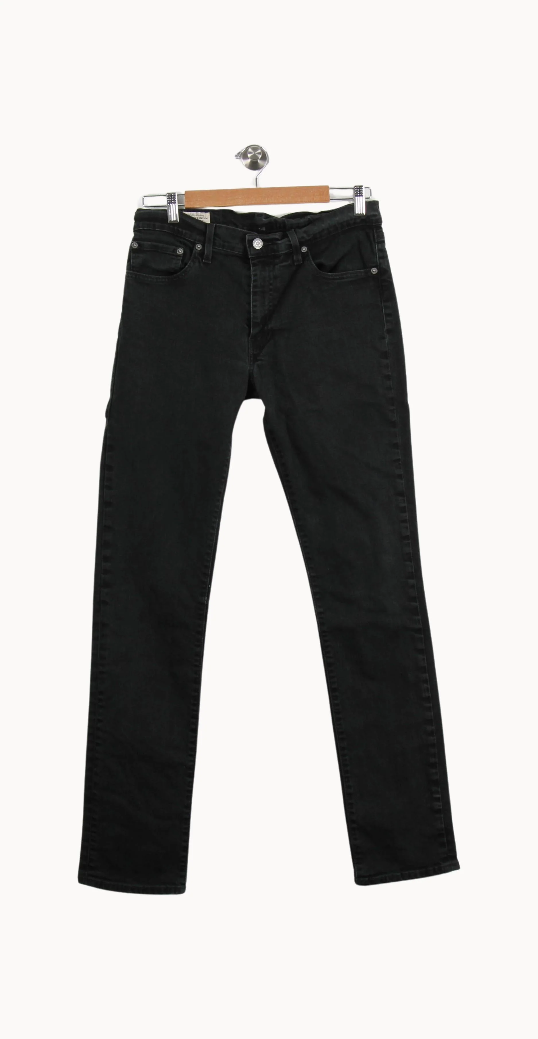 Jean Droit Noir - Taille L/40 - Image 2