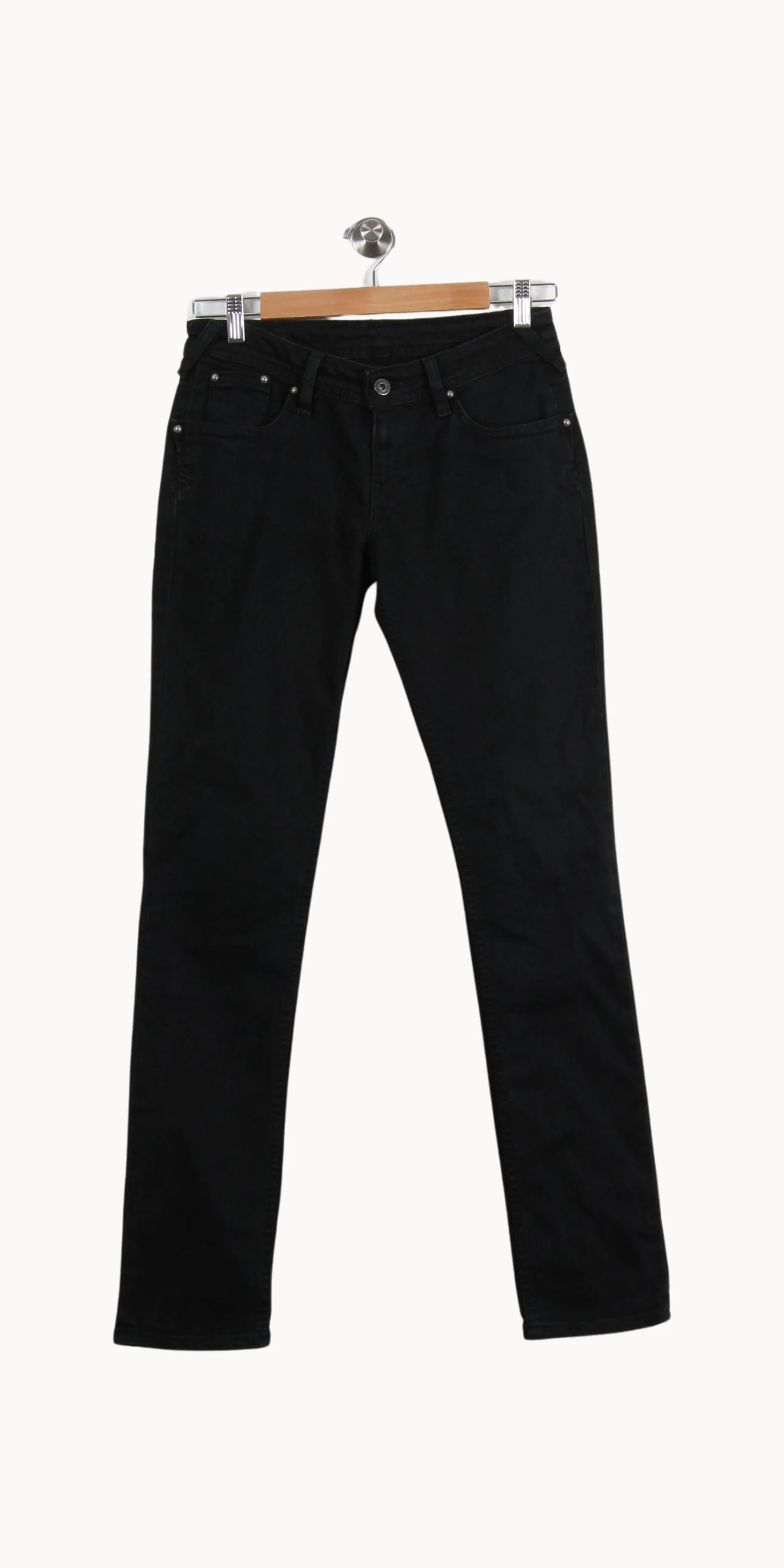 Jean Droit Noir - Taille M/38 - Image 2