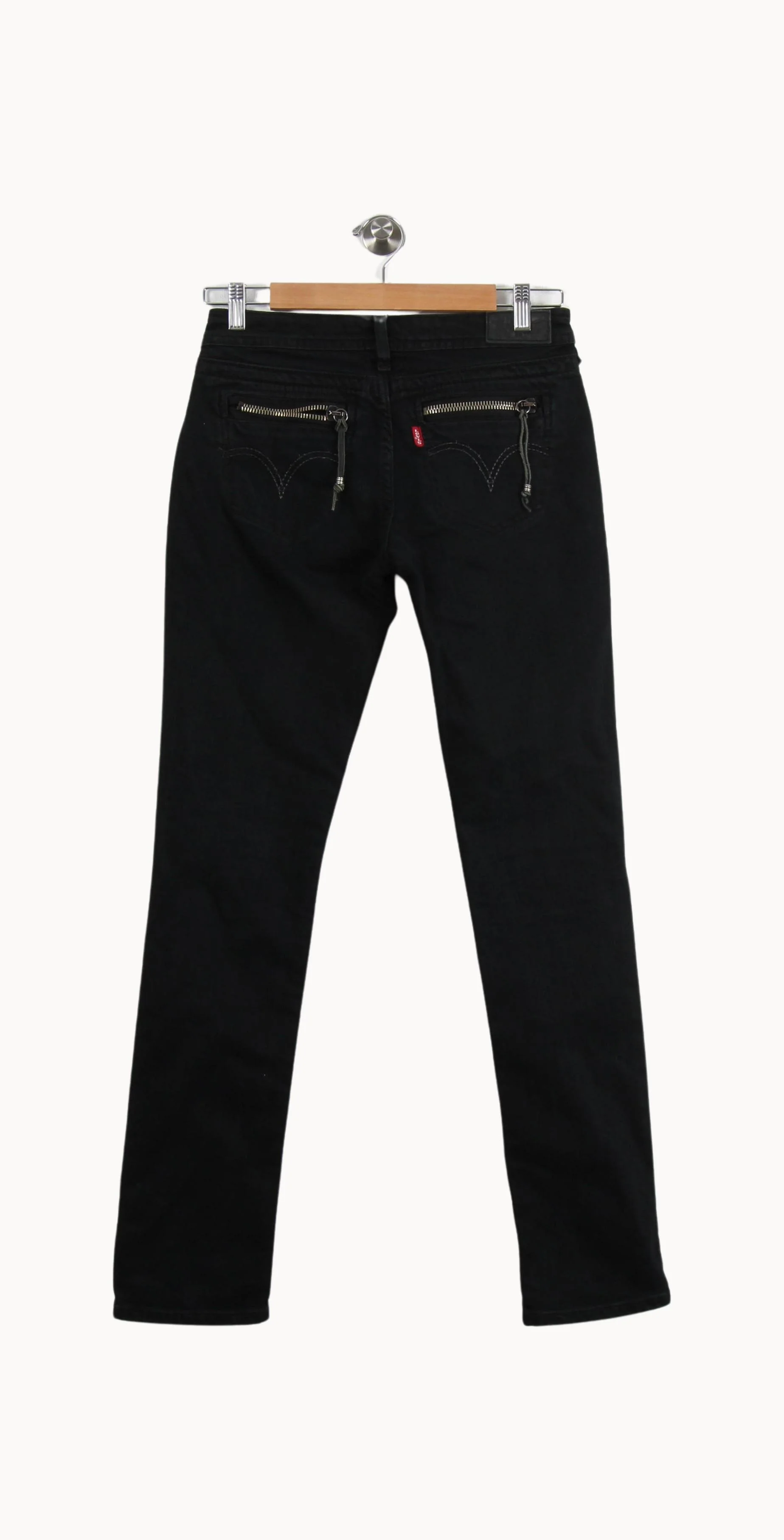 Jean Droit Noir - Taille M/38 - Image 4