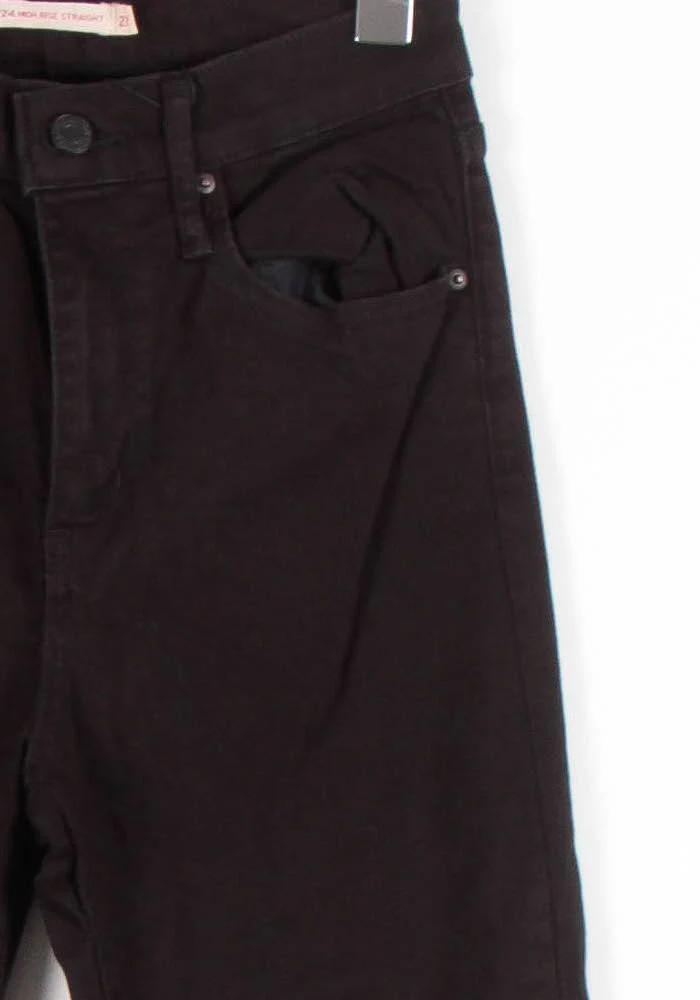 Jean Droit Noir - Taille S/36 - Image 3