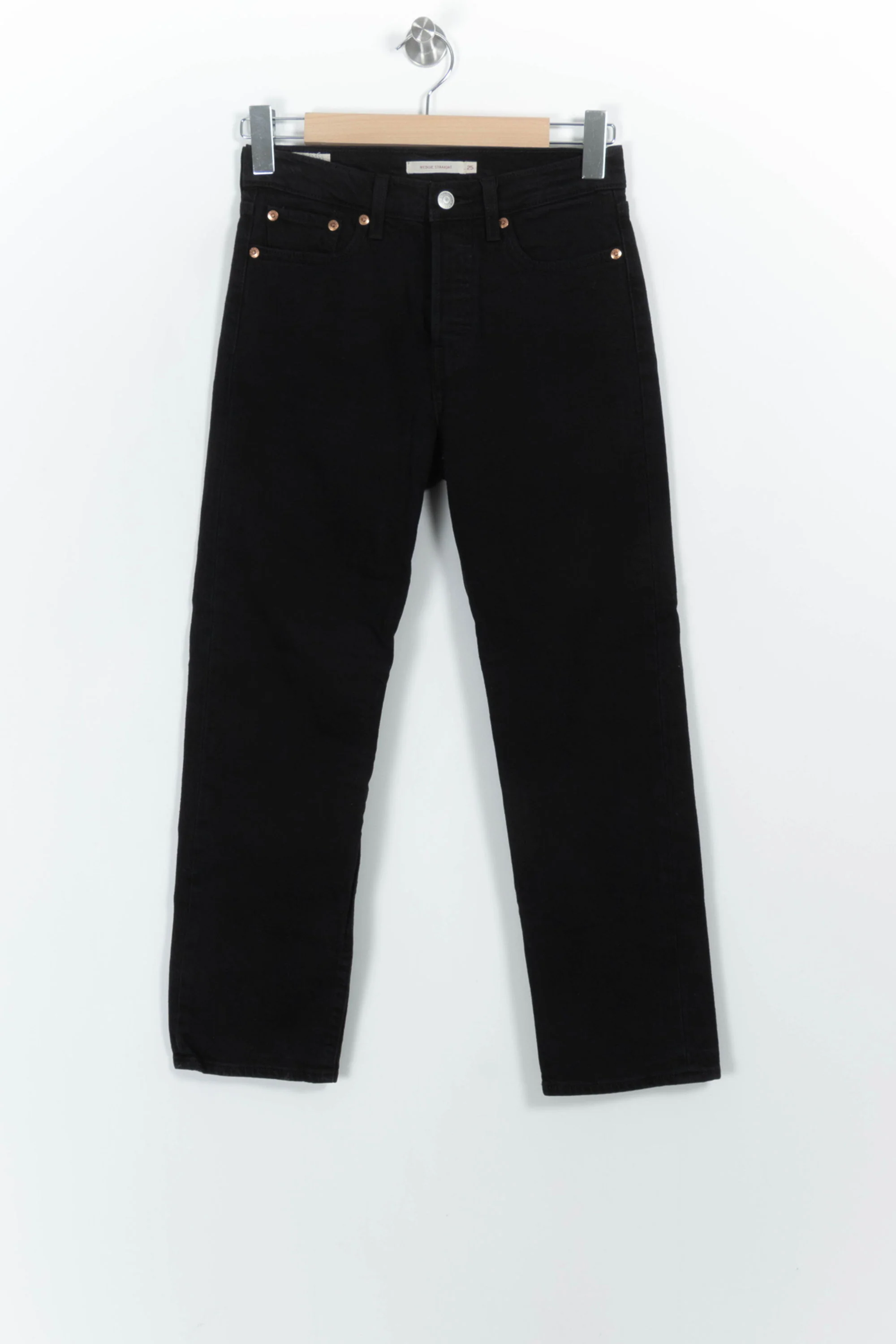 Jean Droit Noir - Taille S/36 - Image 2