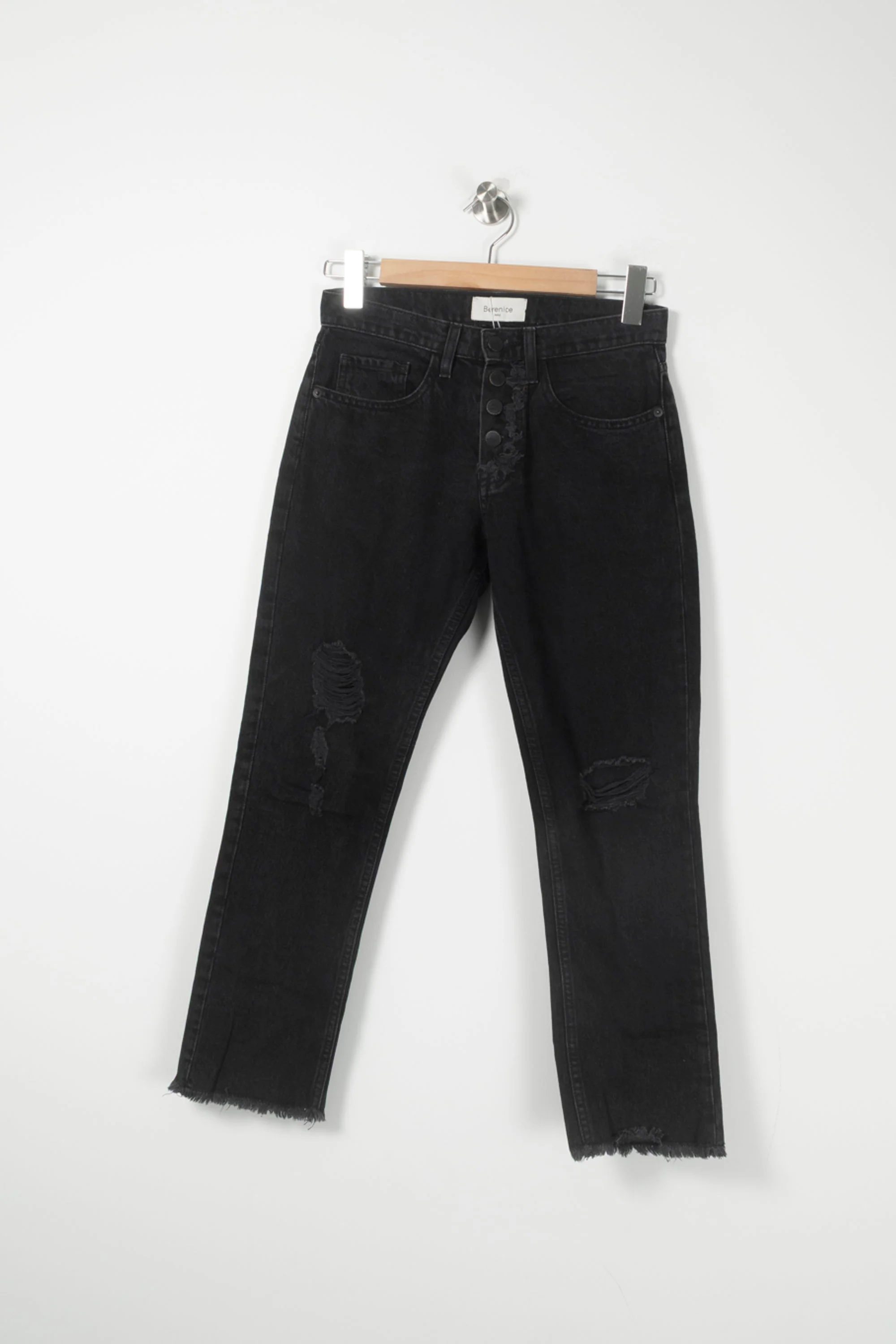 Jean Droit Noir - Taille XS/34 - Image 2