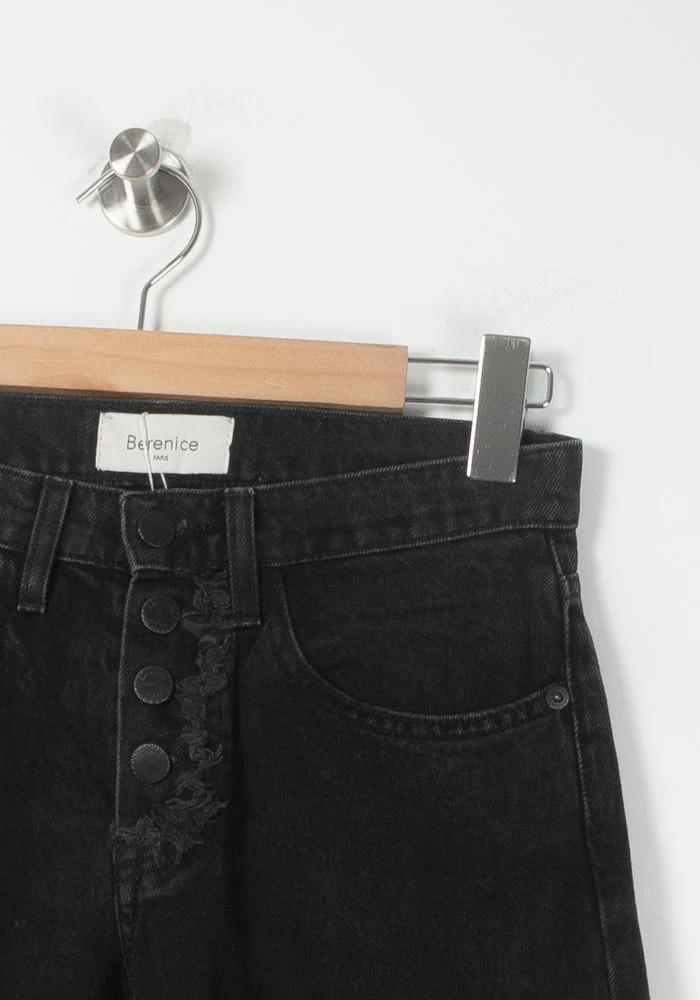 Jean Droit Noir - Taille XS/34 - Image 3