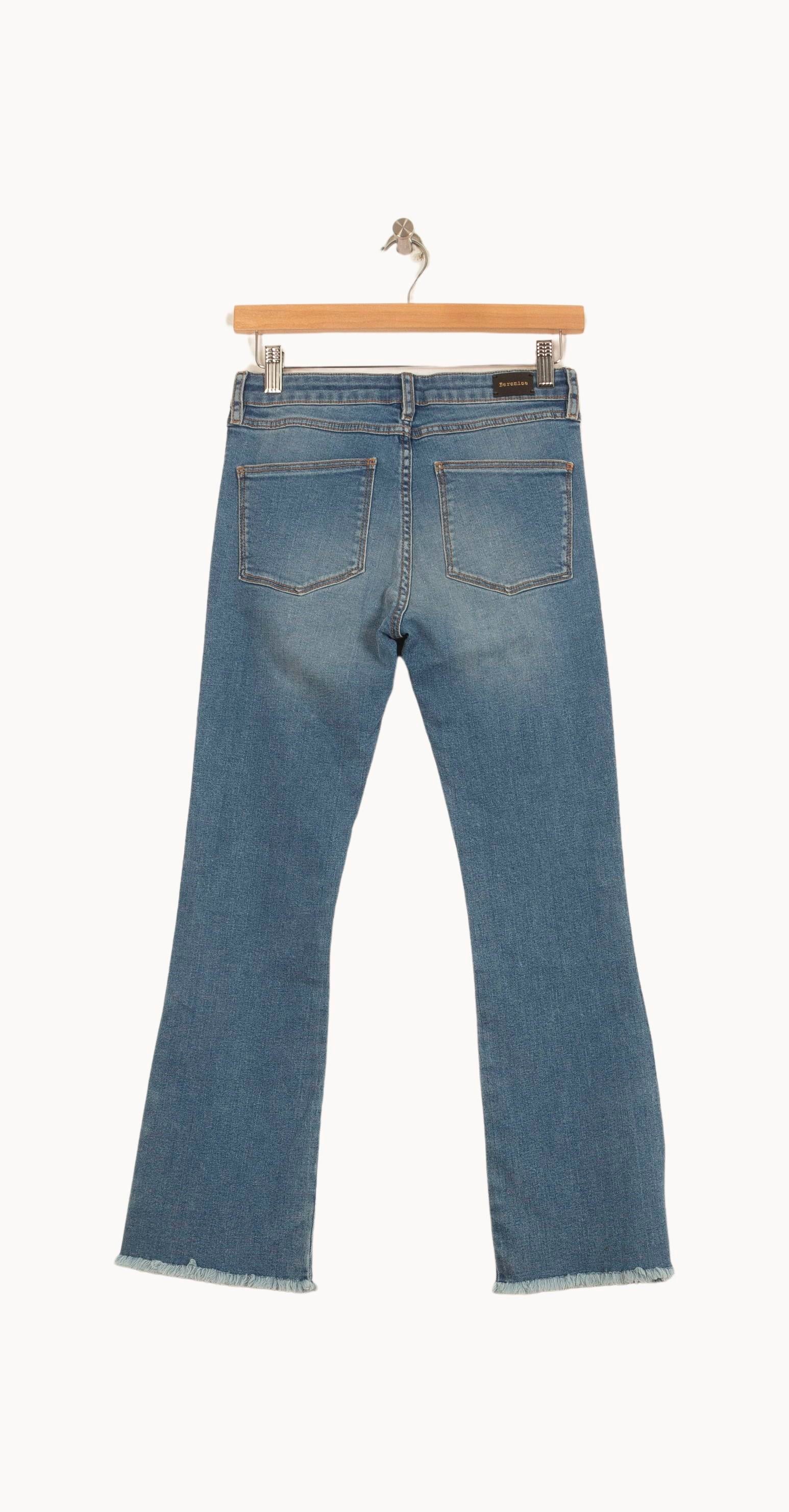 Jean Évasé Bleu et Bleu Foncé - Taille S/36 - Image 4