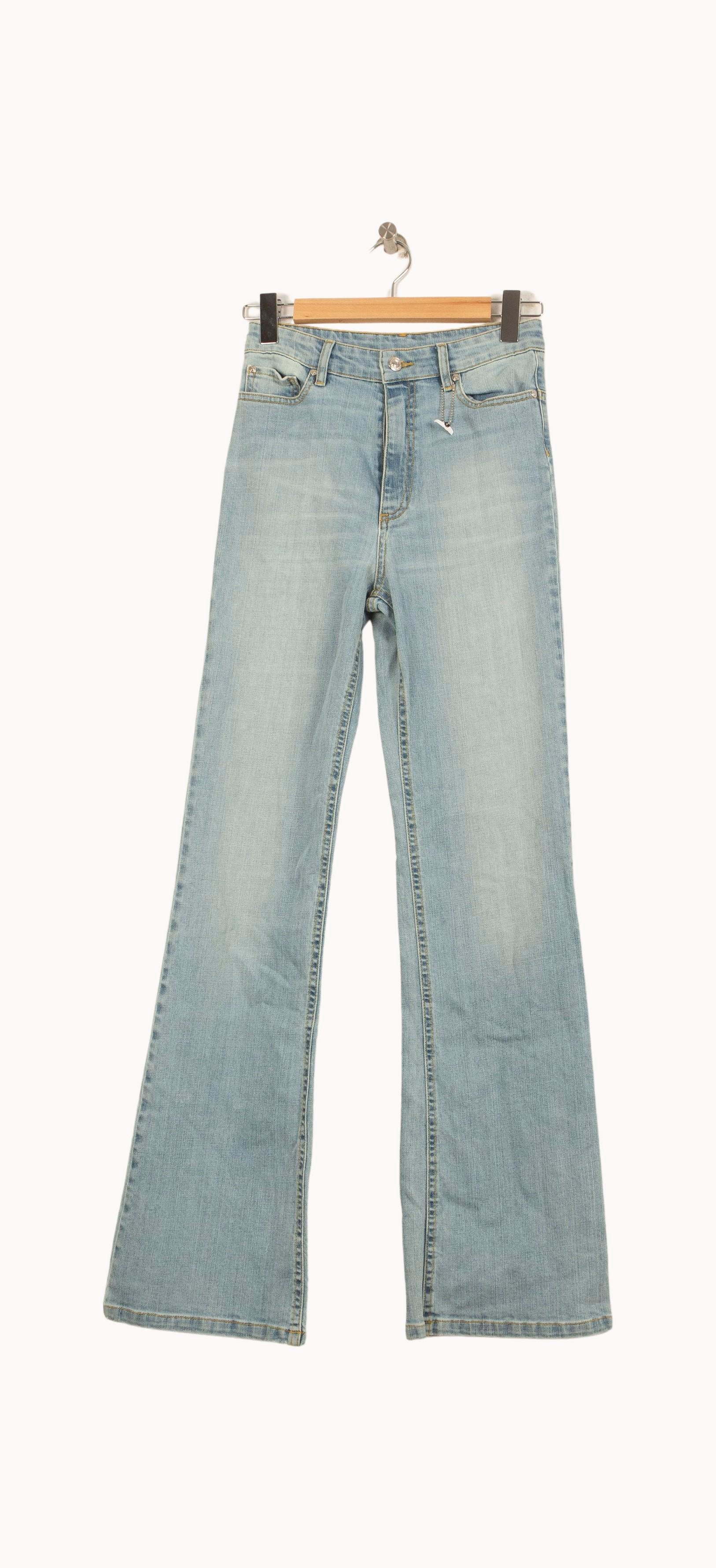 Jean Évasé Bleu - Taille S/36 - Image 2