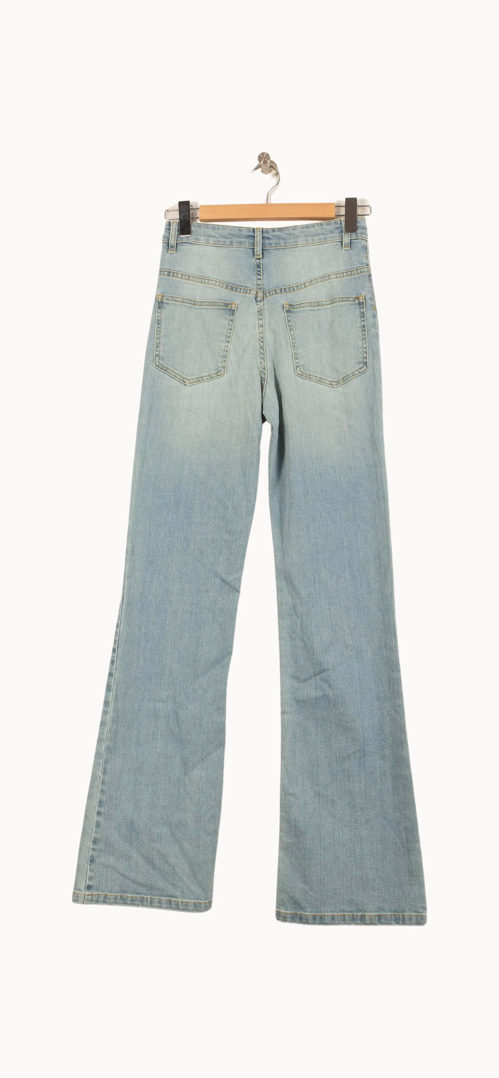 Jean Évasé Bleu - Taille S/36 - Image 4
