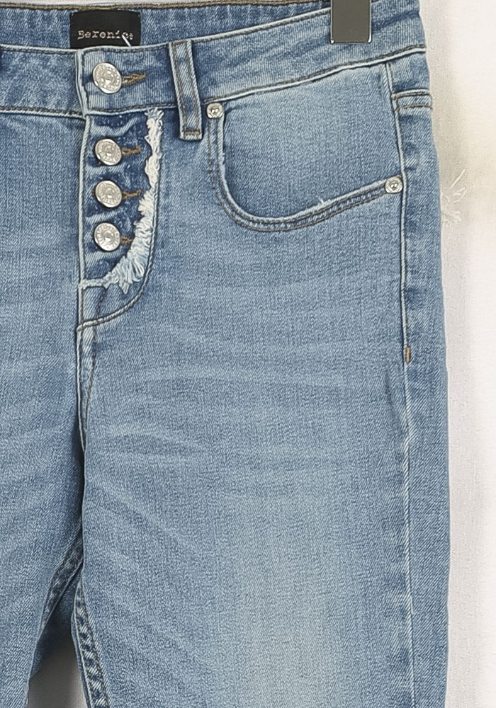 Jean Évasé Bleu - Taille S/36 - Image 3