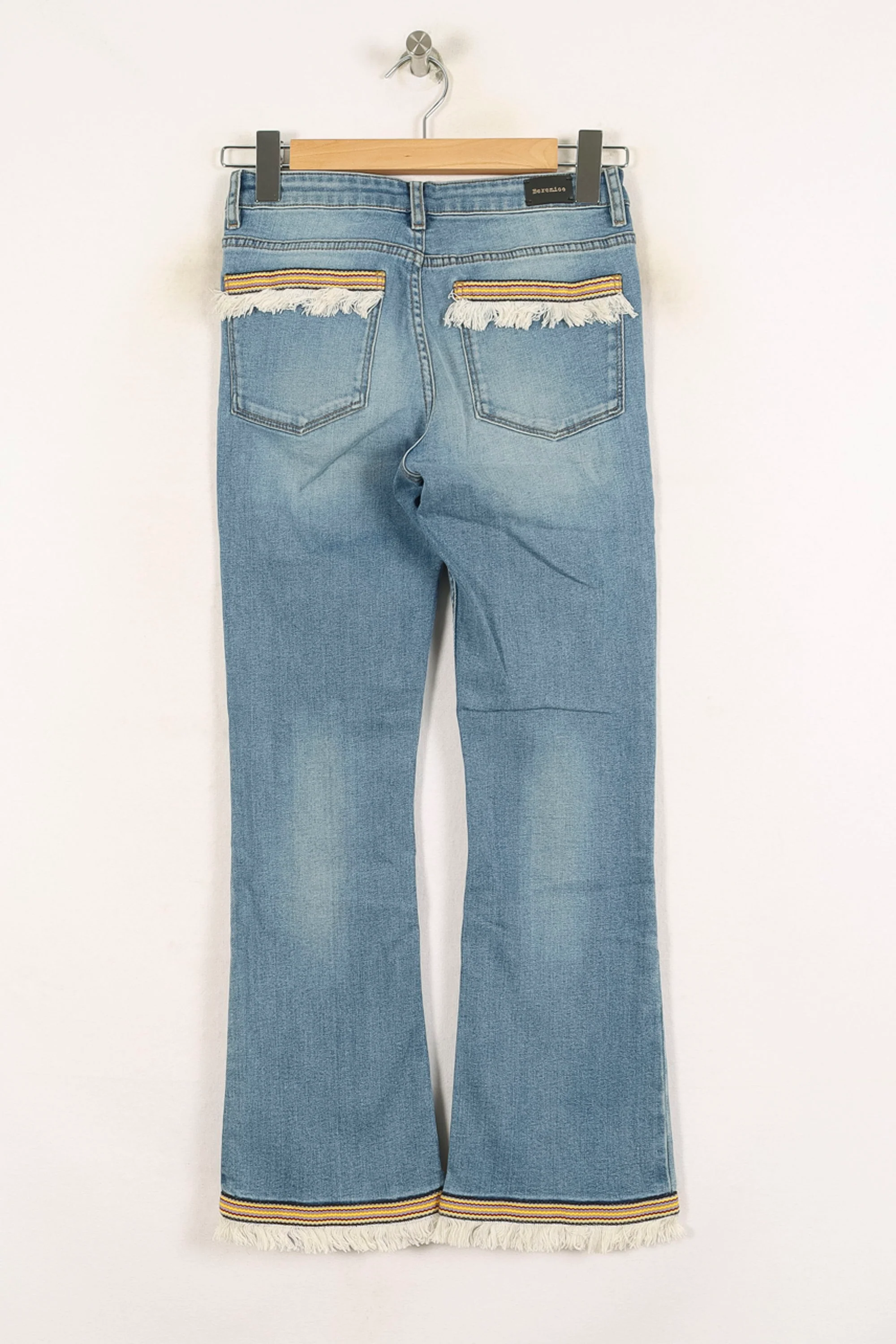 Jean Évasé Bleu - Taille S/36 - Image 4