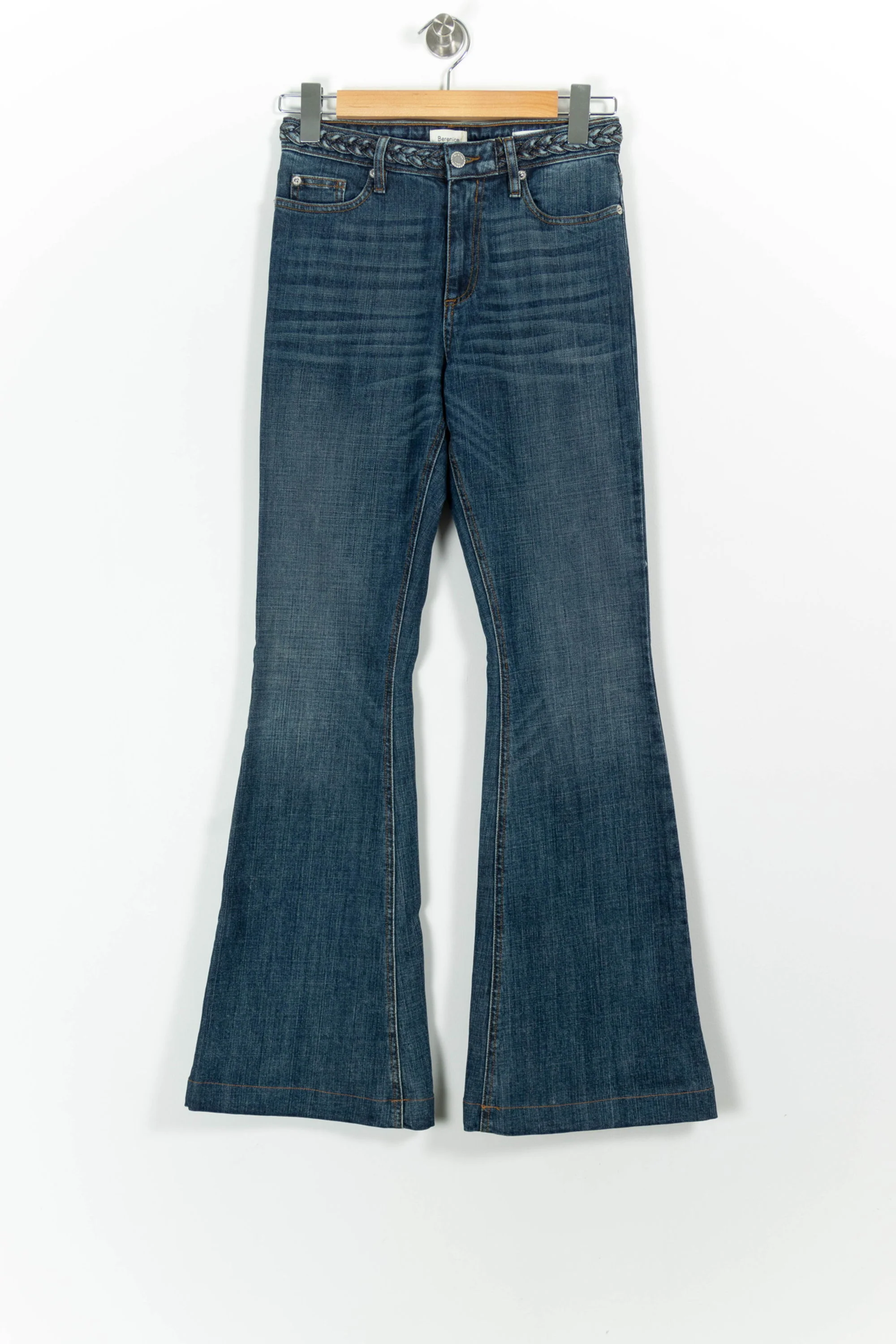 Jean Évasé Bleu - Taille S/36 - Image 2