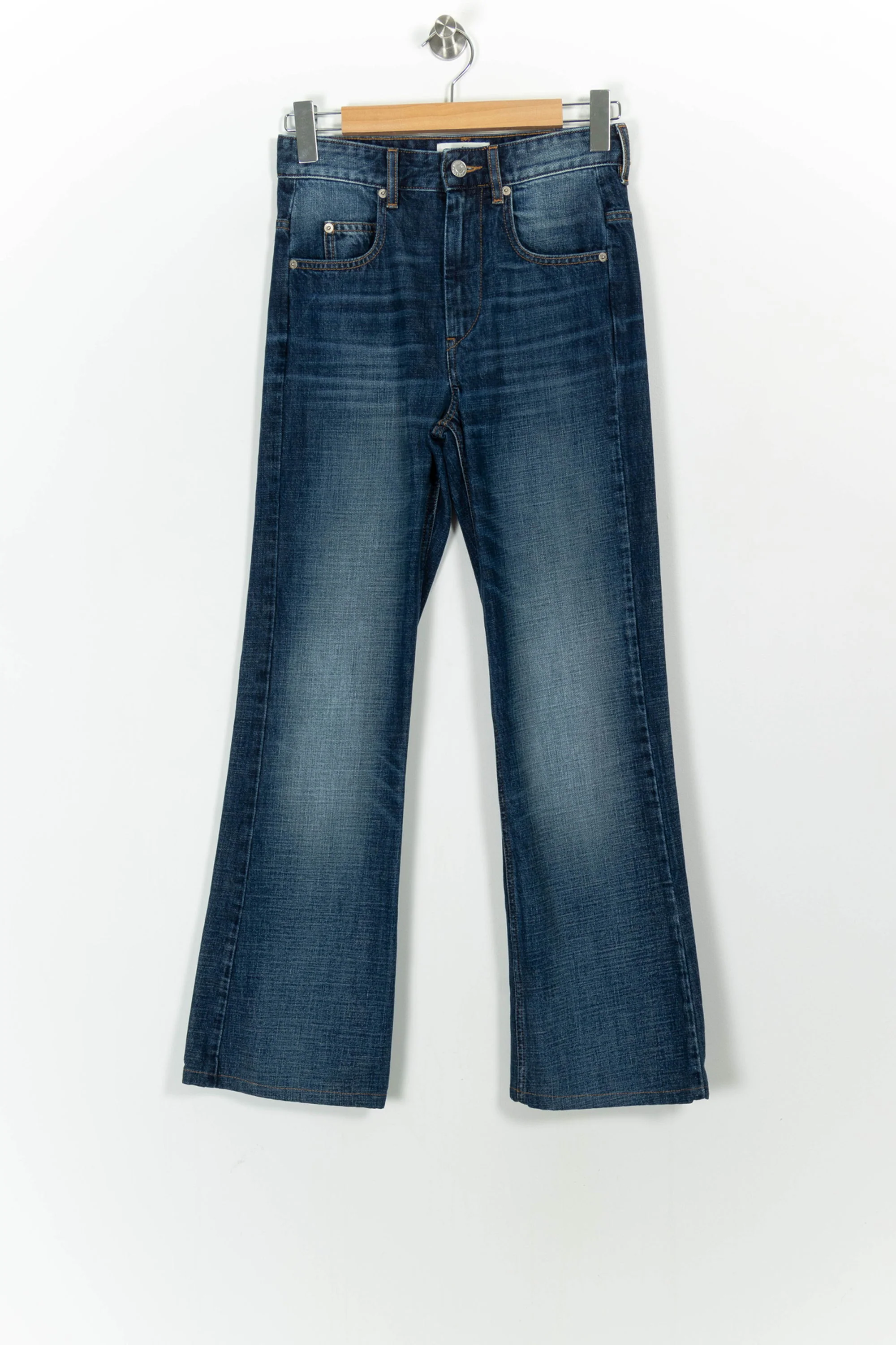 Jean Évasé Bleu - Taille XS/34 - Image 2