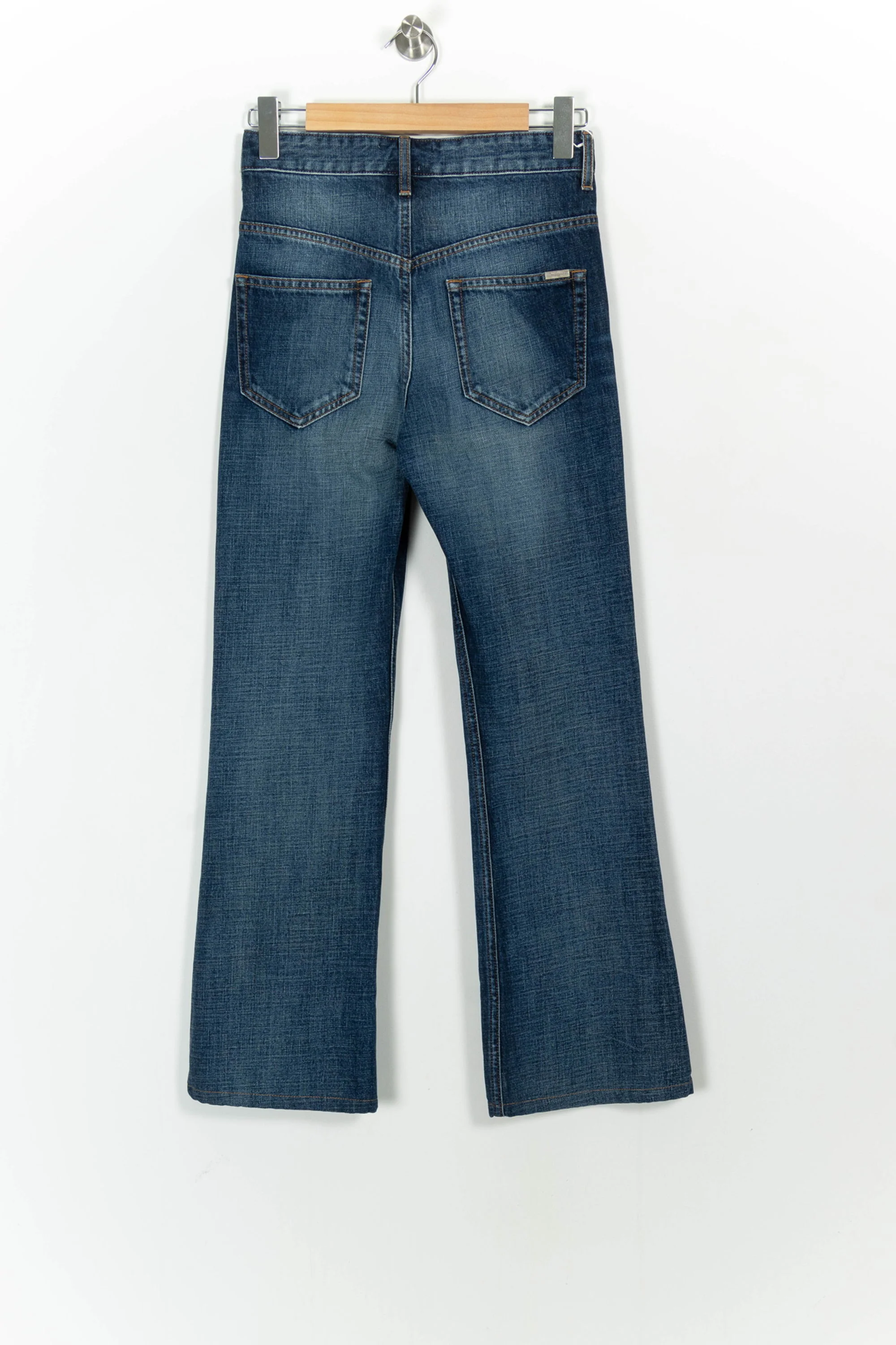 Jean Évasé Bleu - Taille XS/34 - Image 4