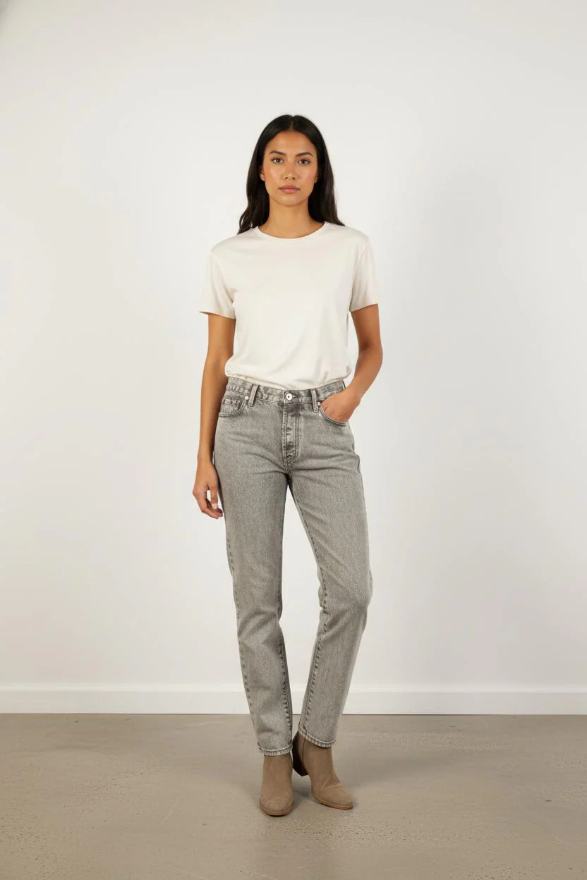 Jean Gris - Taille M/38