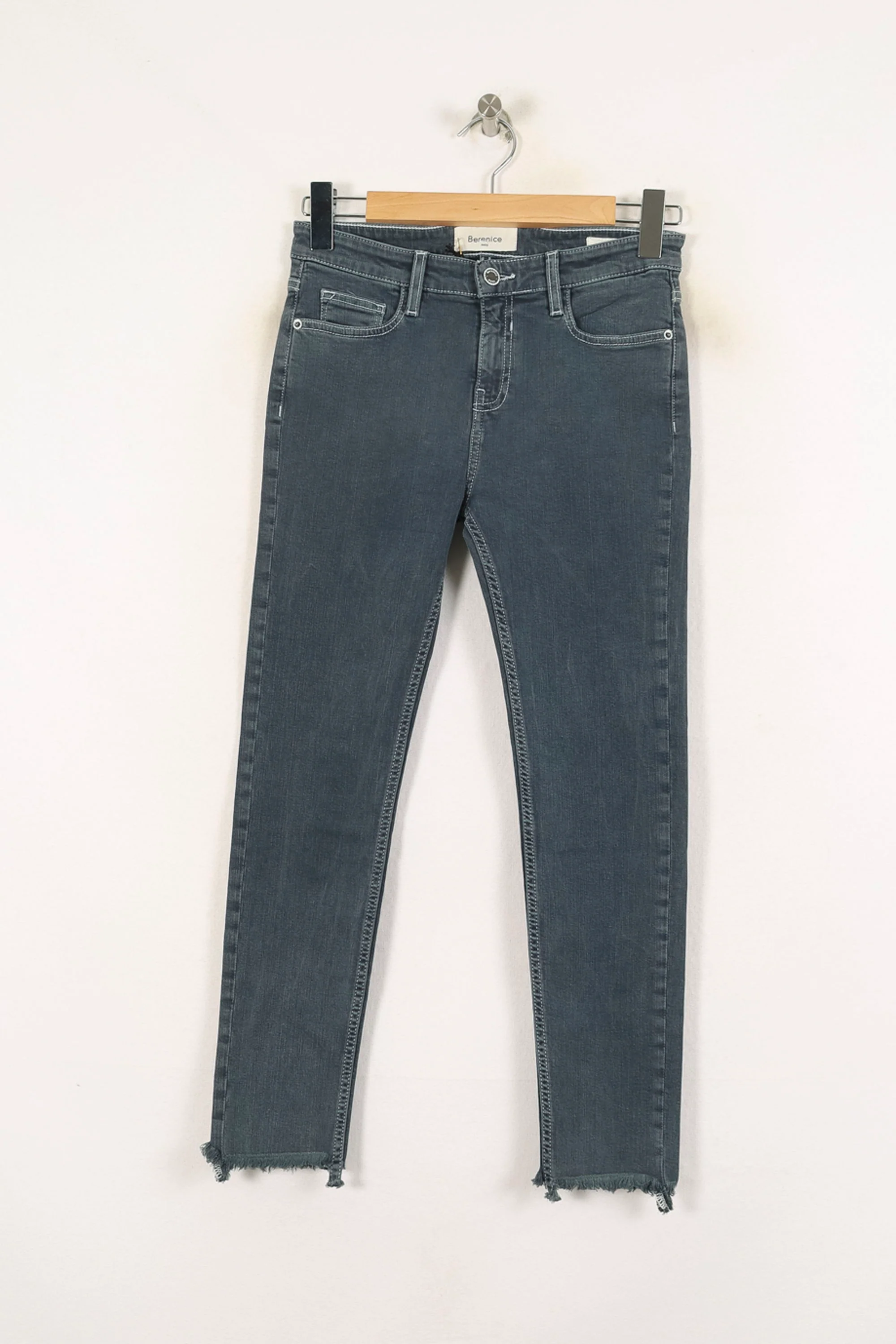 Jean Gris - Taille S/36 - Image 2