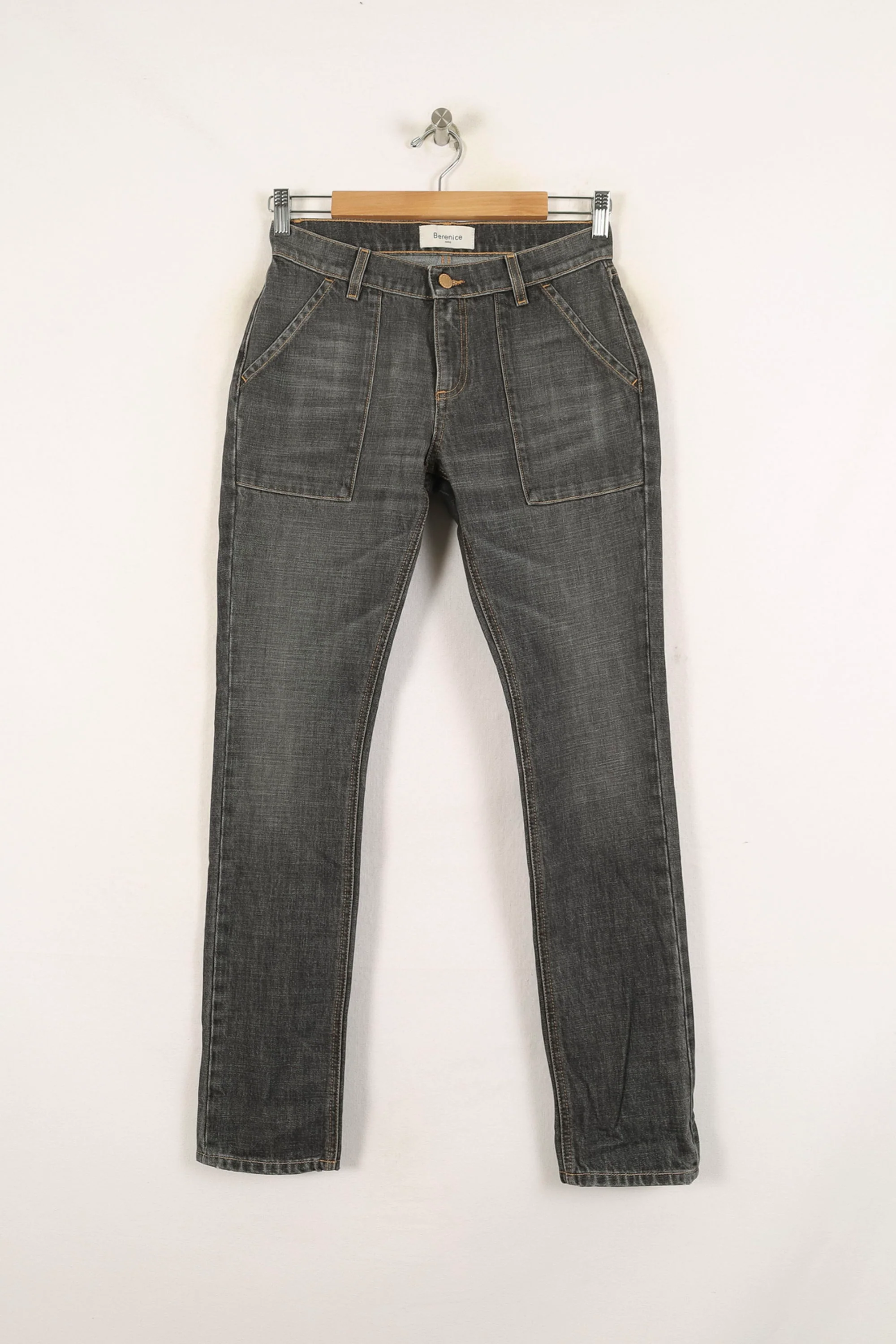 Jean Gris - Taille S/36 - Image 2