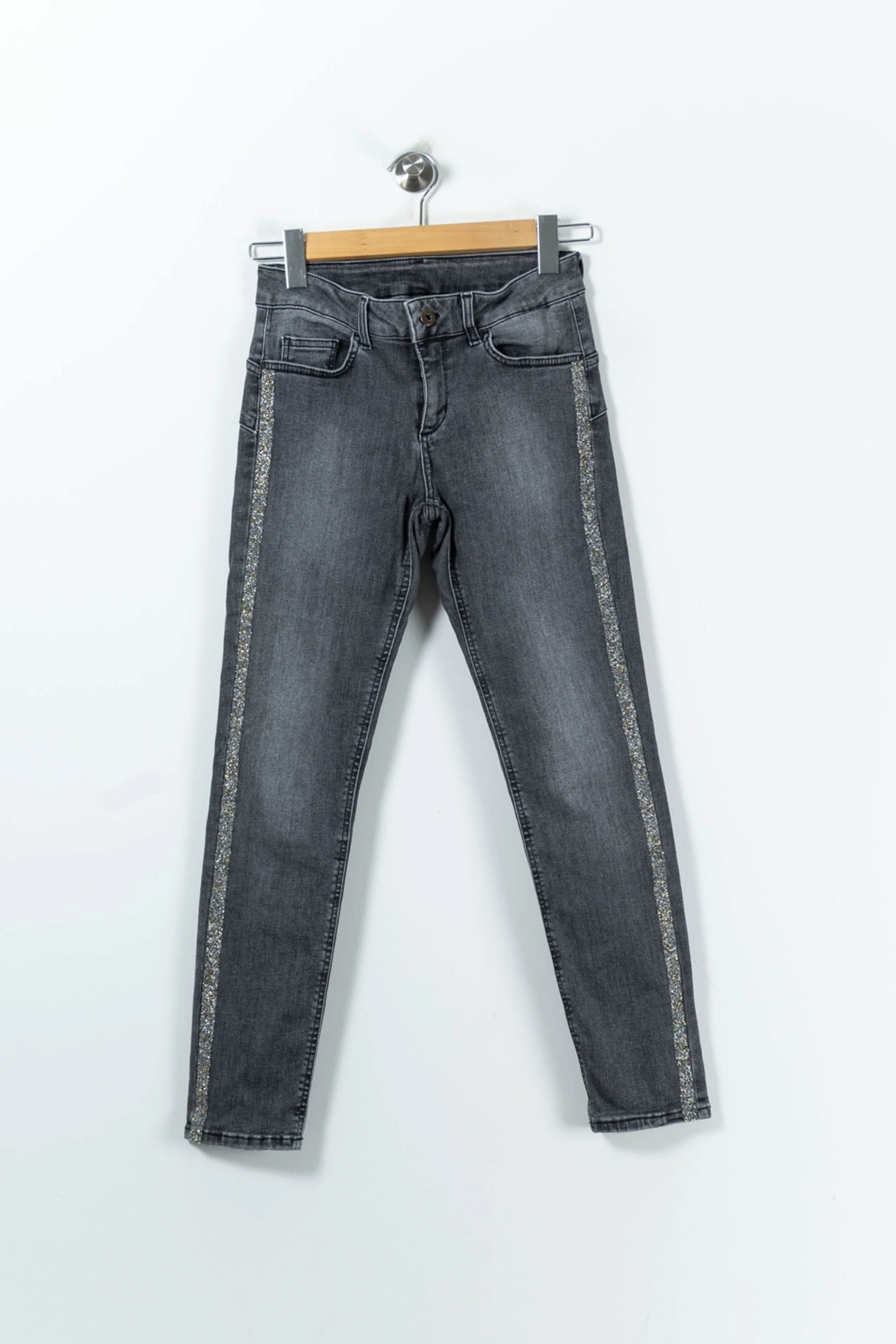 Jean Gris - Taille S/36 - Image 2