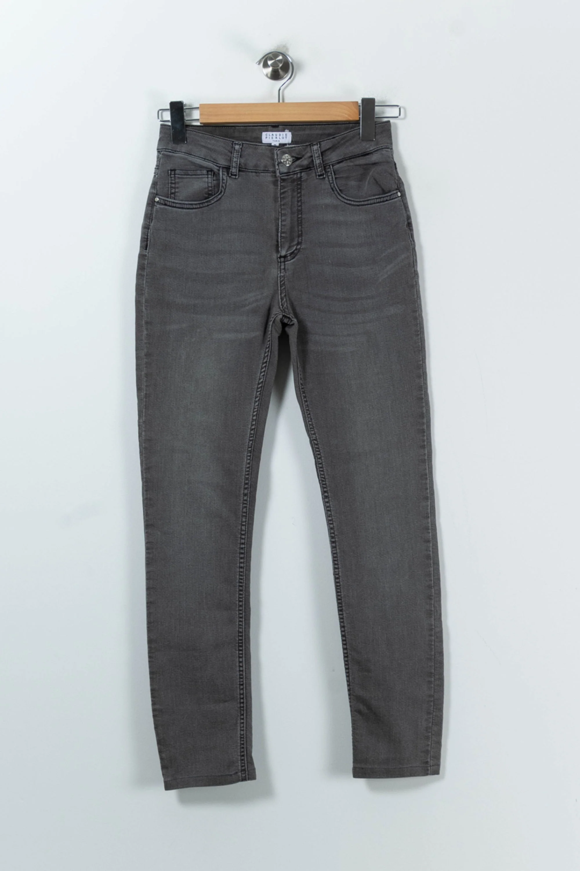 Jean Gris - Taille S/36 - Image 2