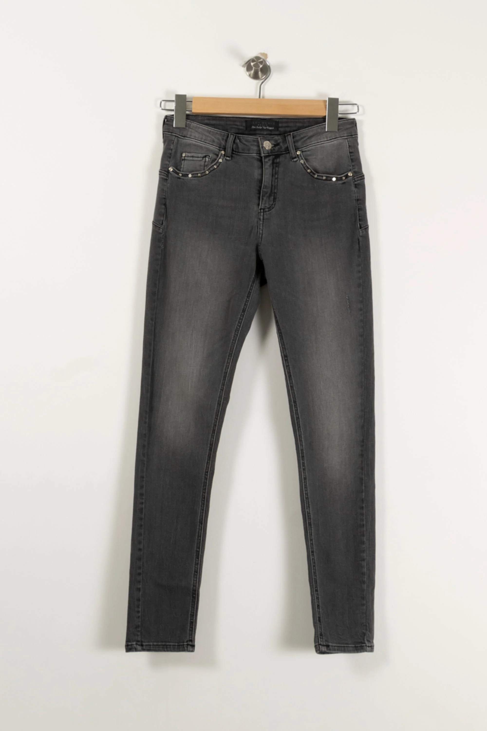 Jean Gris - Taille S/36 - Image 2