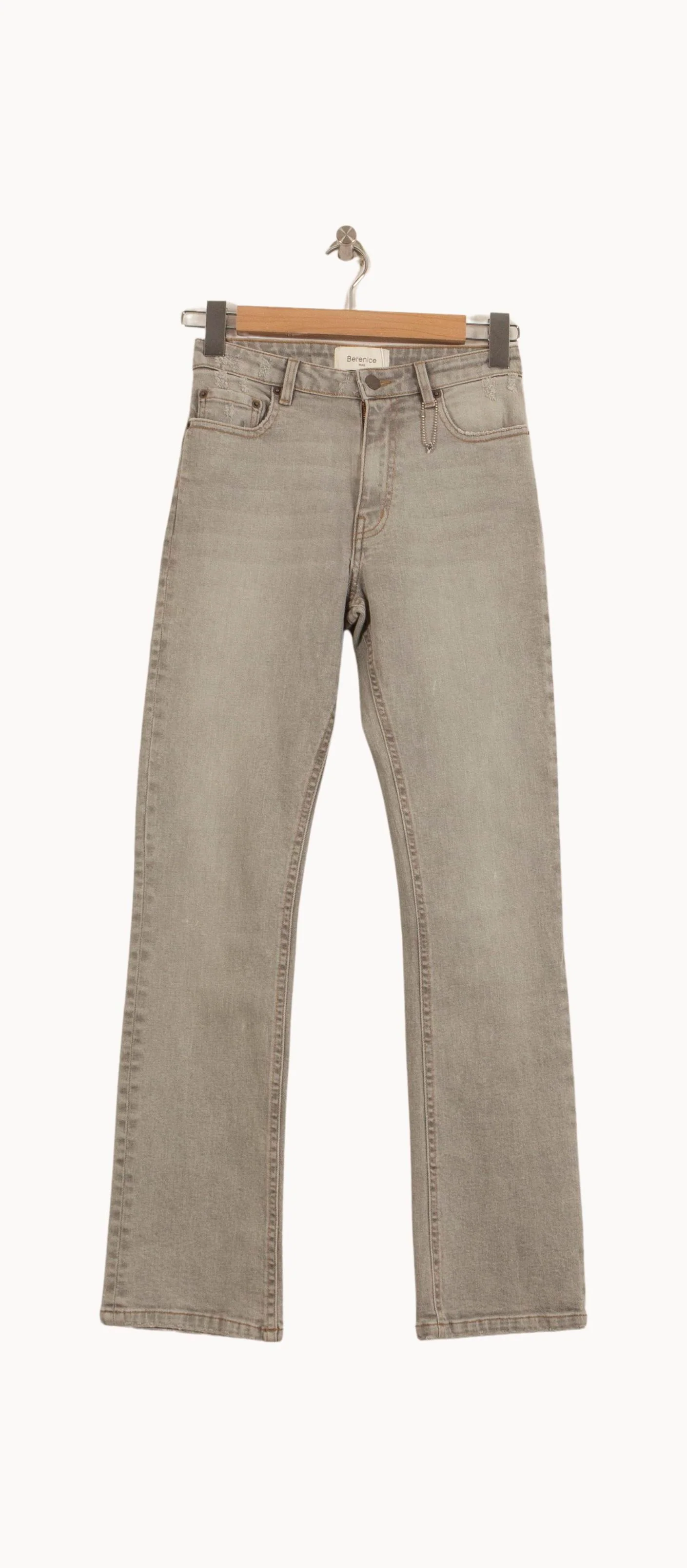 Jean Gris - Taille S/36 - Image 2