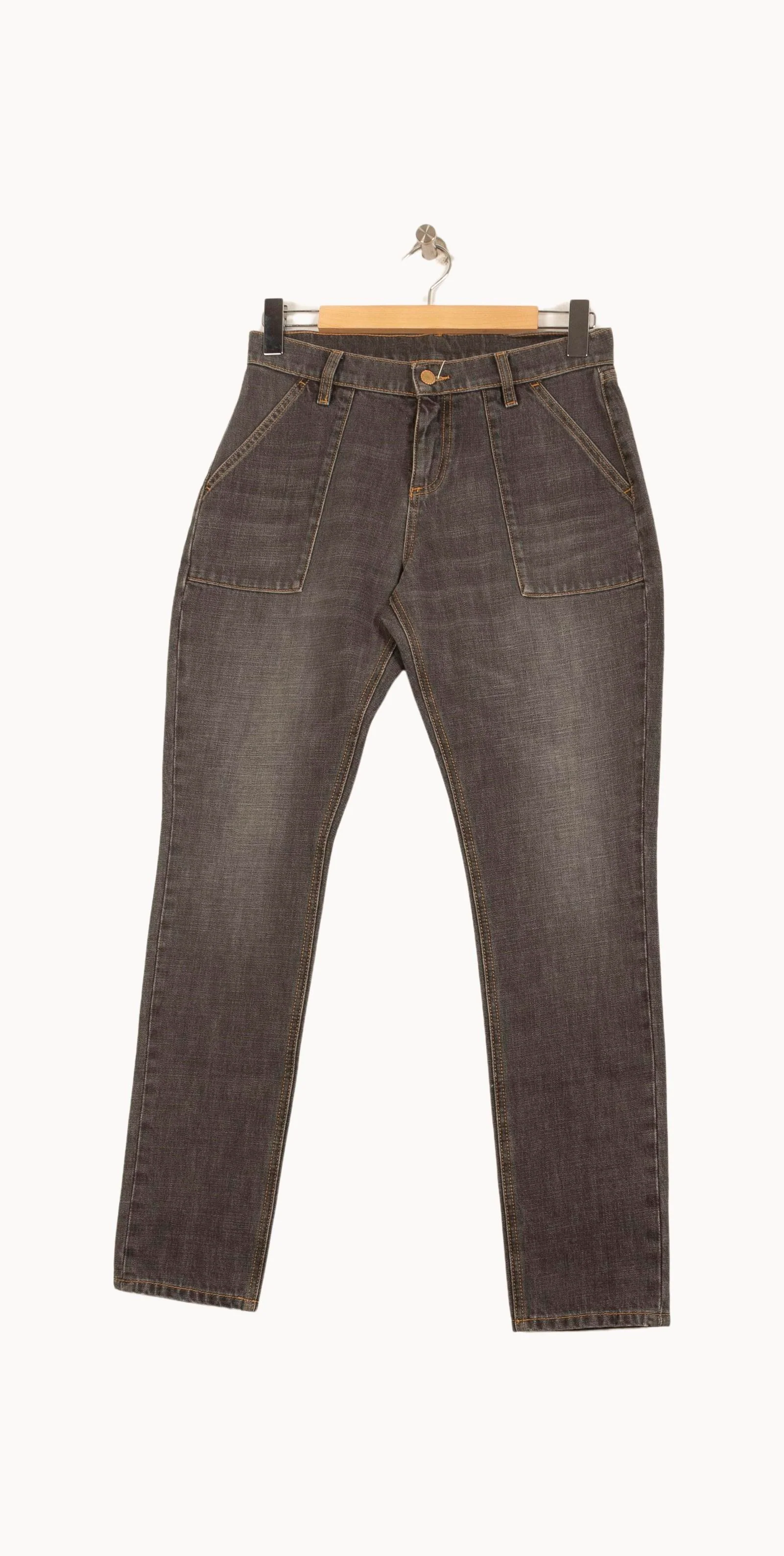 Jean Gris - Taille S/36 - Image 2