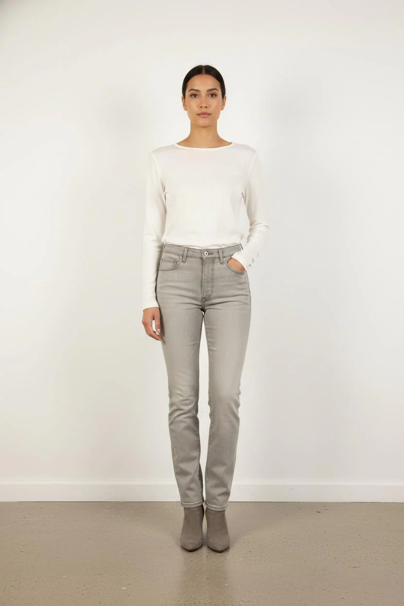 Jean Gris - Taille S/36