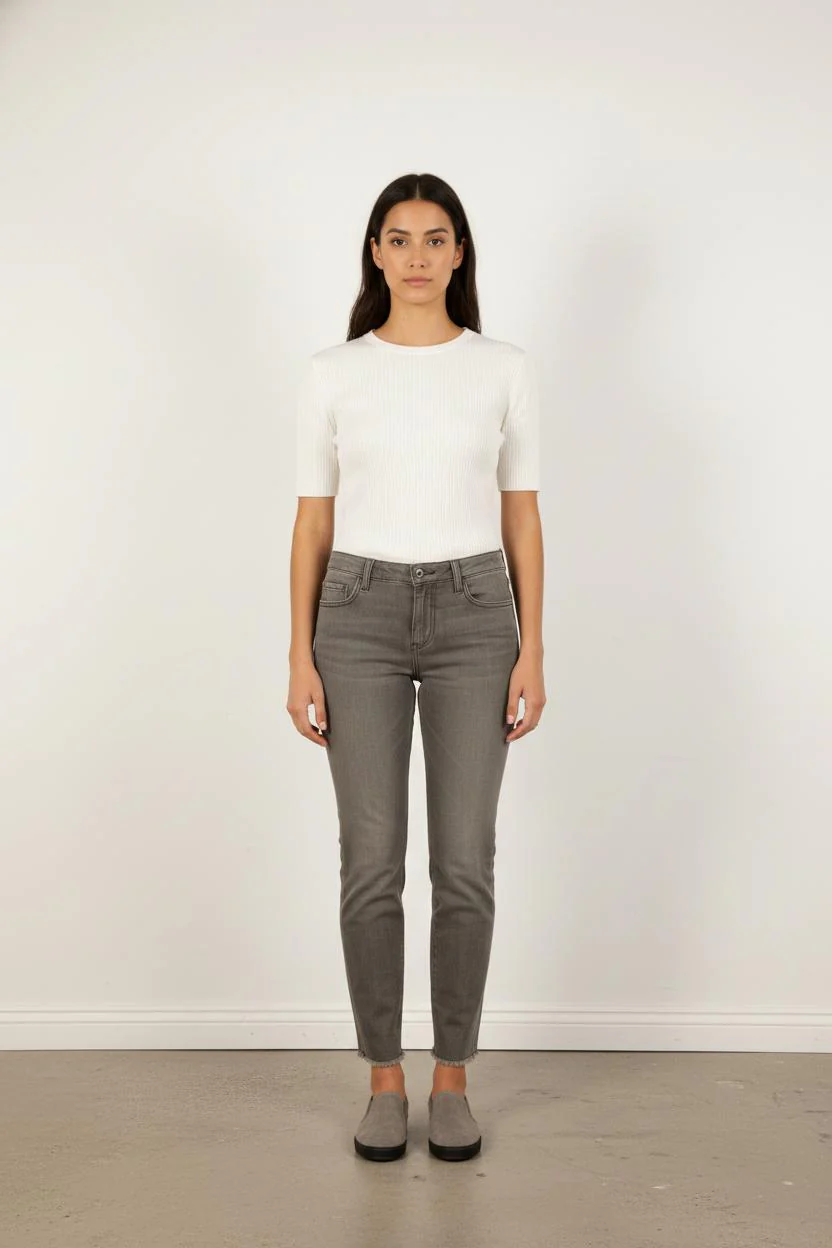 Jean Gris - Taille S/36