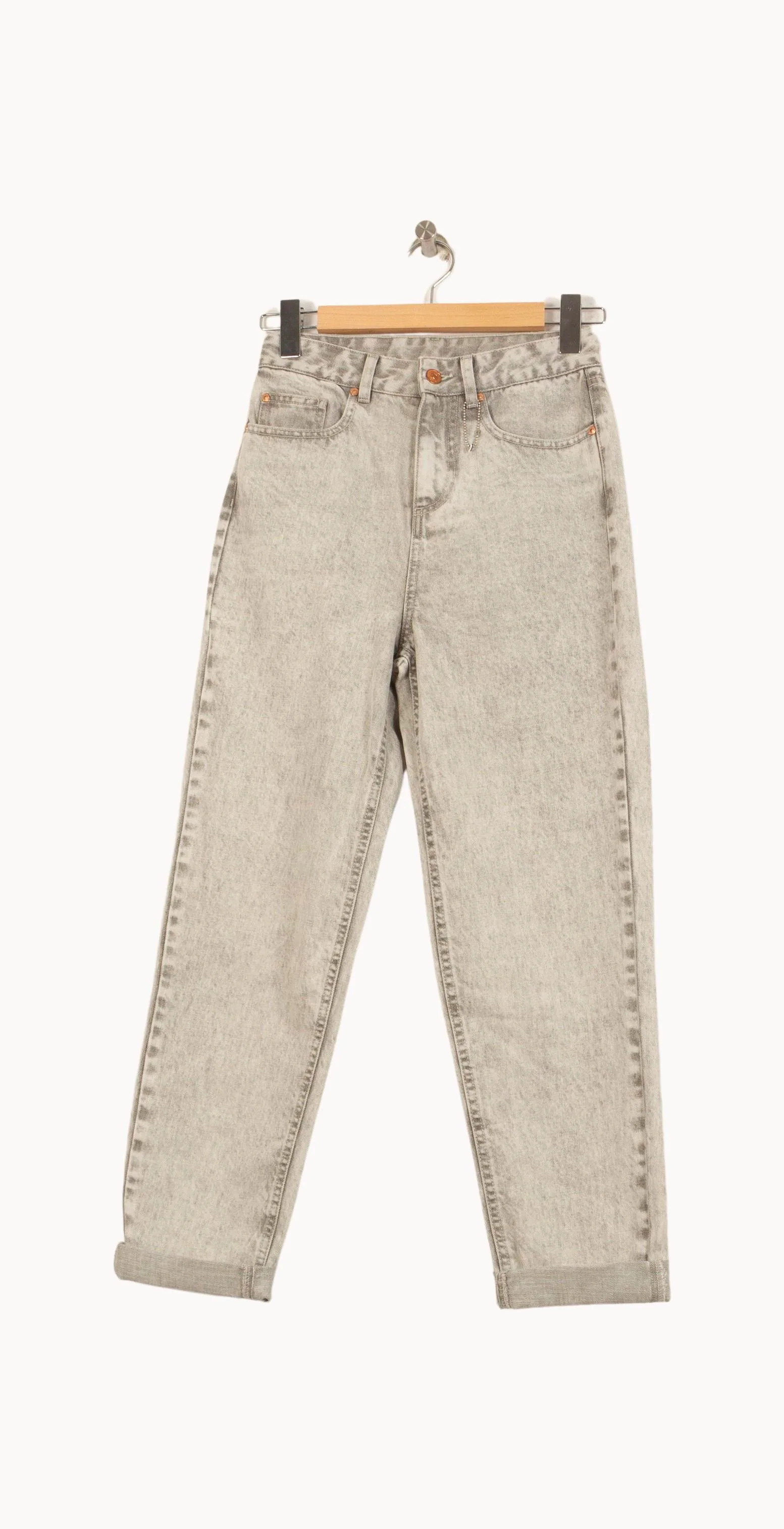 Jean Gris - Taille S/36 - Image 2