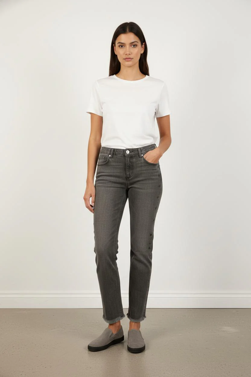Jean Gris - Taille S/36