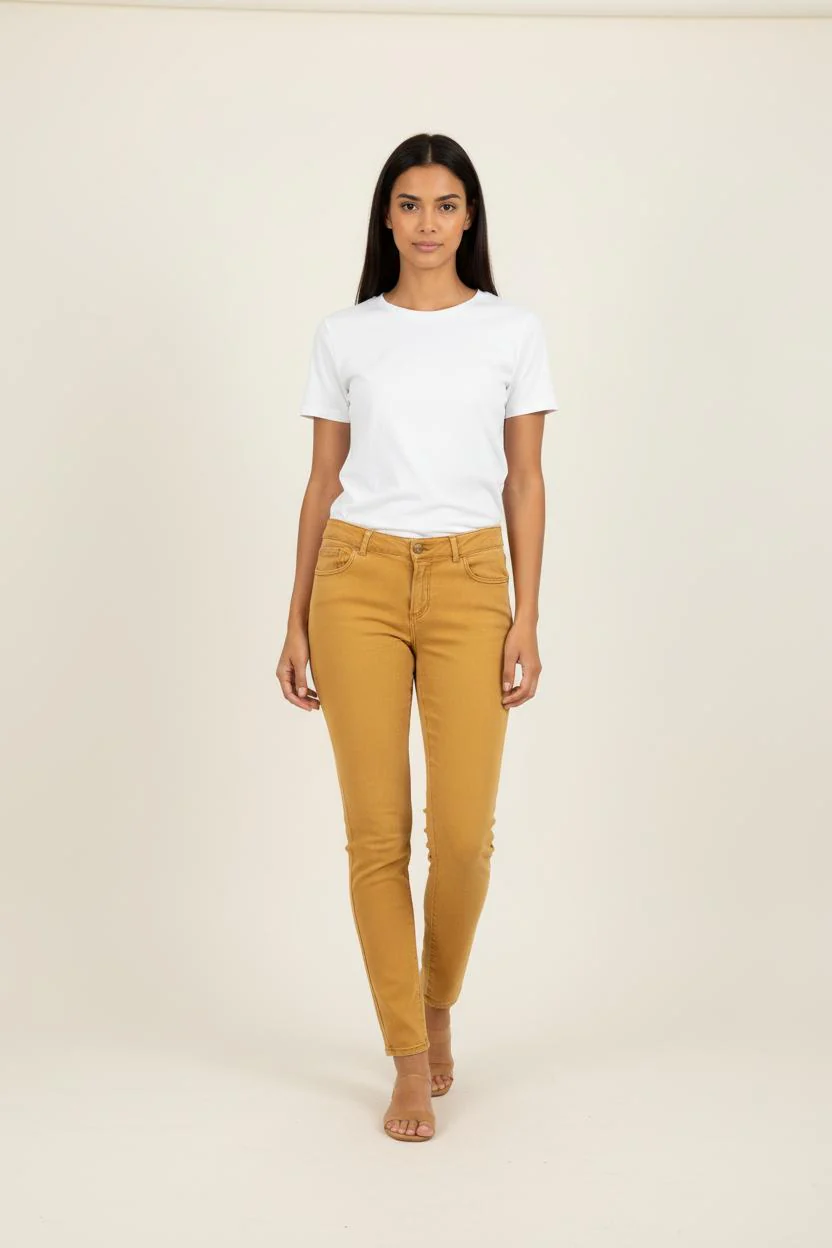 Jean jaune - Taille M/38