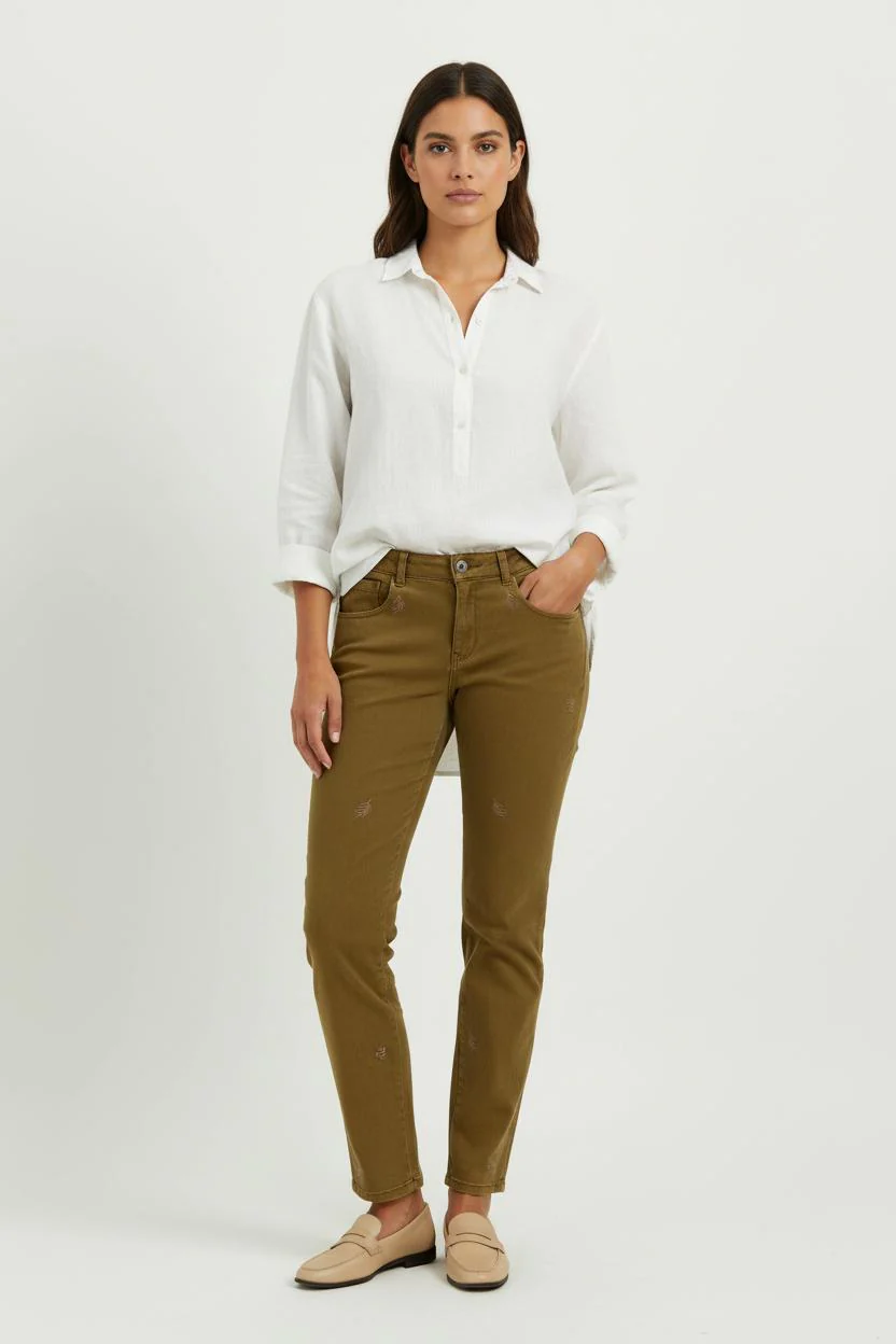 Jean Jaune - Taille XS/34